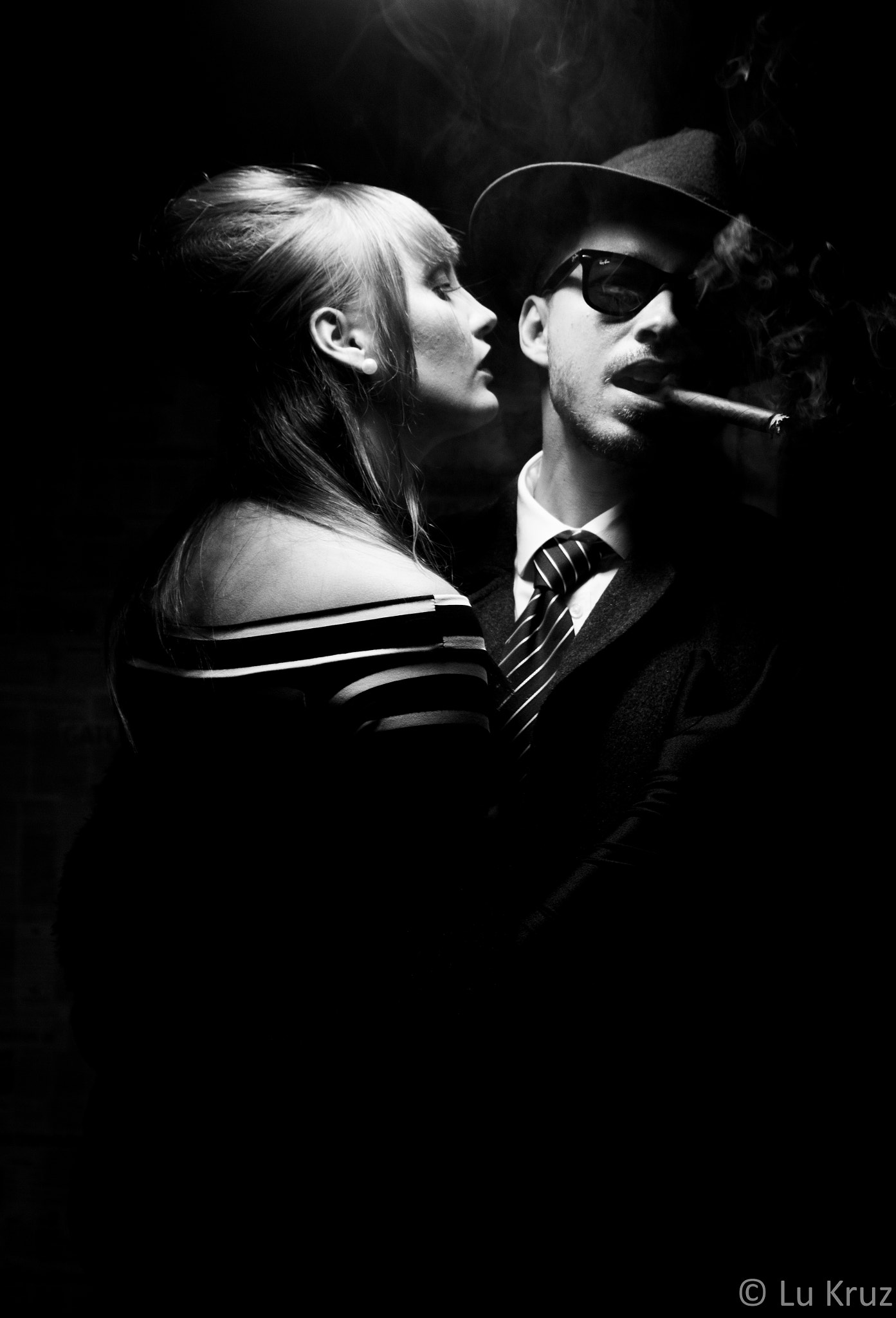 Sigma 18-50mm f/2.8 Macro sample photo. Film noir photography