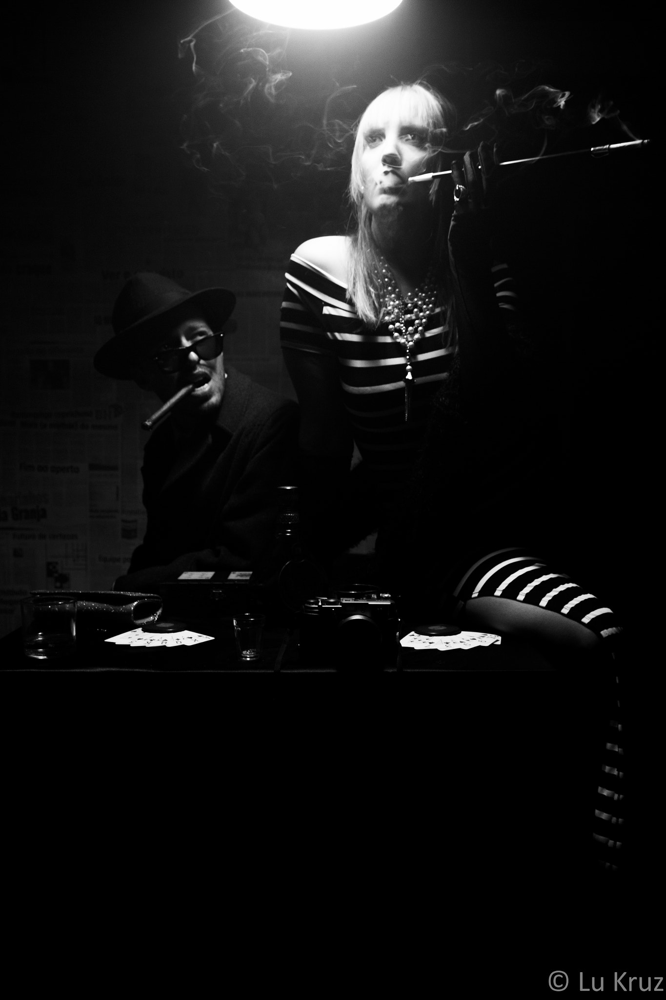 Sigma 18-50mm f/2.8 Macro sample photo. Film noir photography