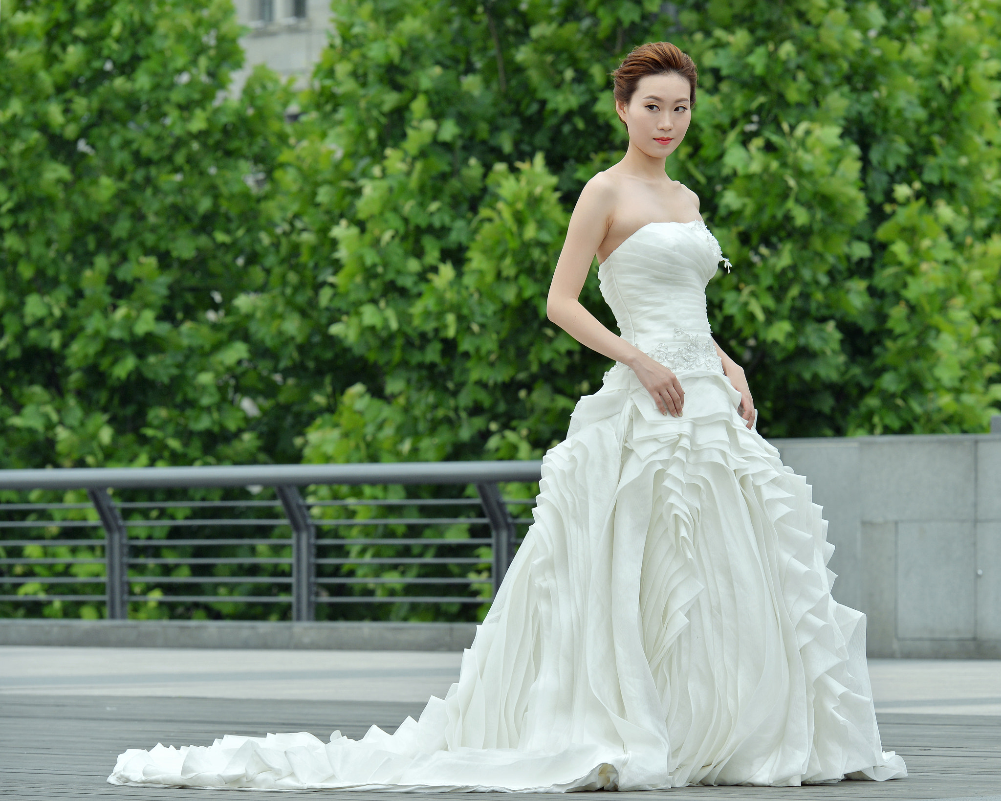 Nikon AF-S DX Micro Nikkor 40mm F2.8 sample photo. Bridal shoot in shanghai. photography