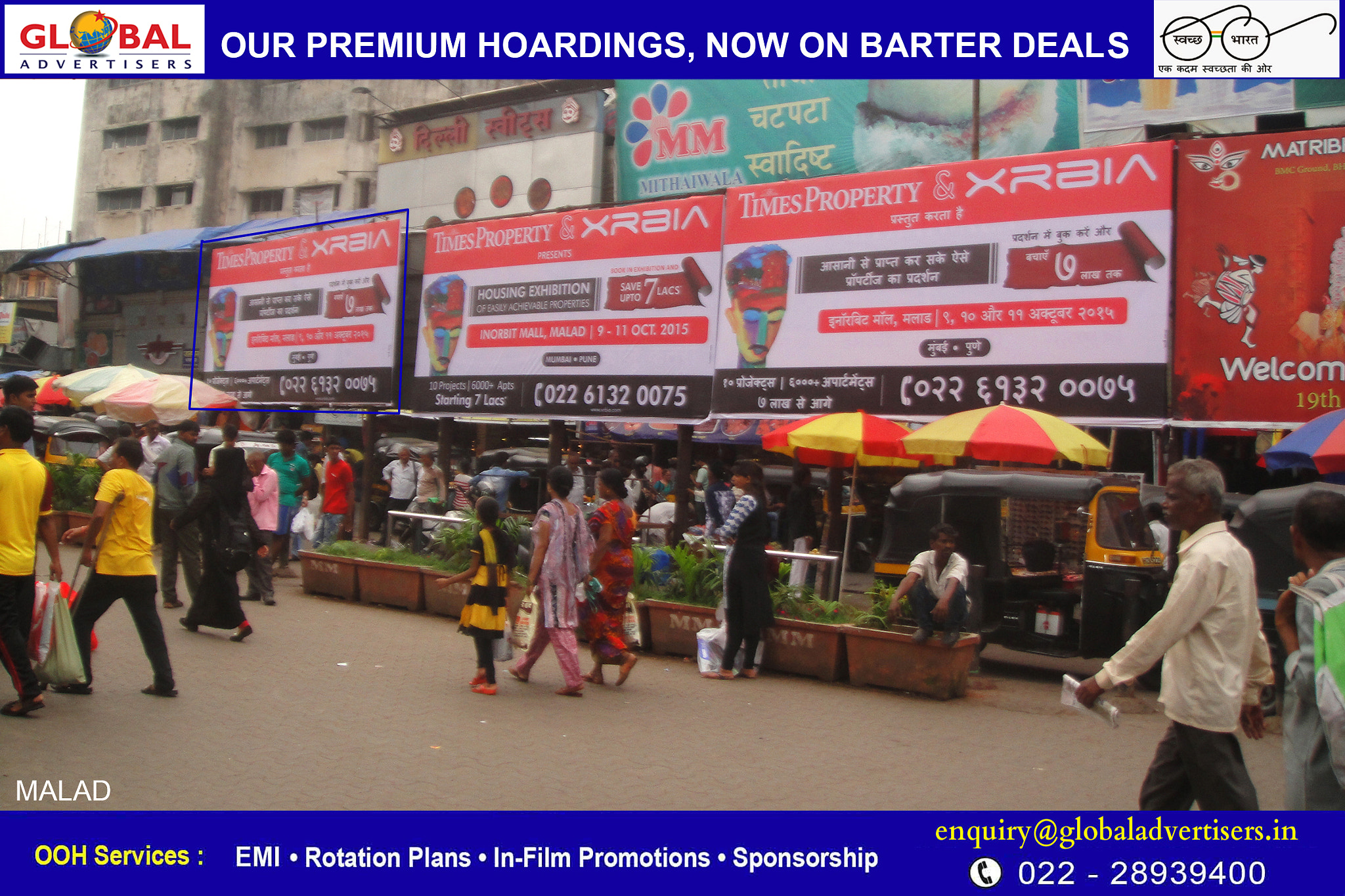 Sony DSC-T90 sample photo. Traffic booth advertising in mumbai global advertisers photography