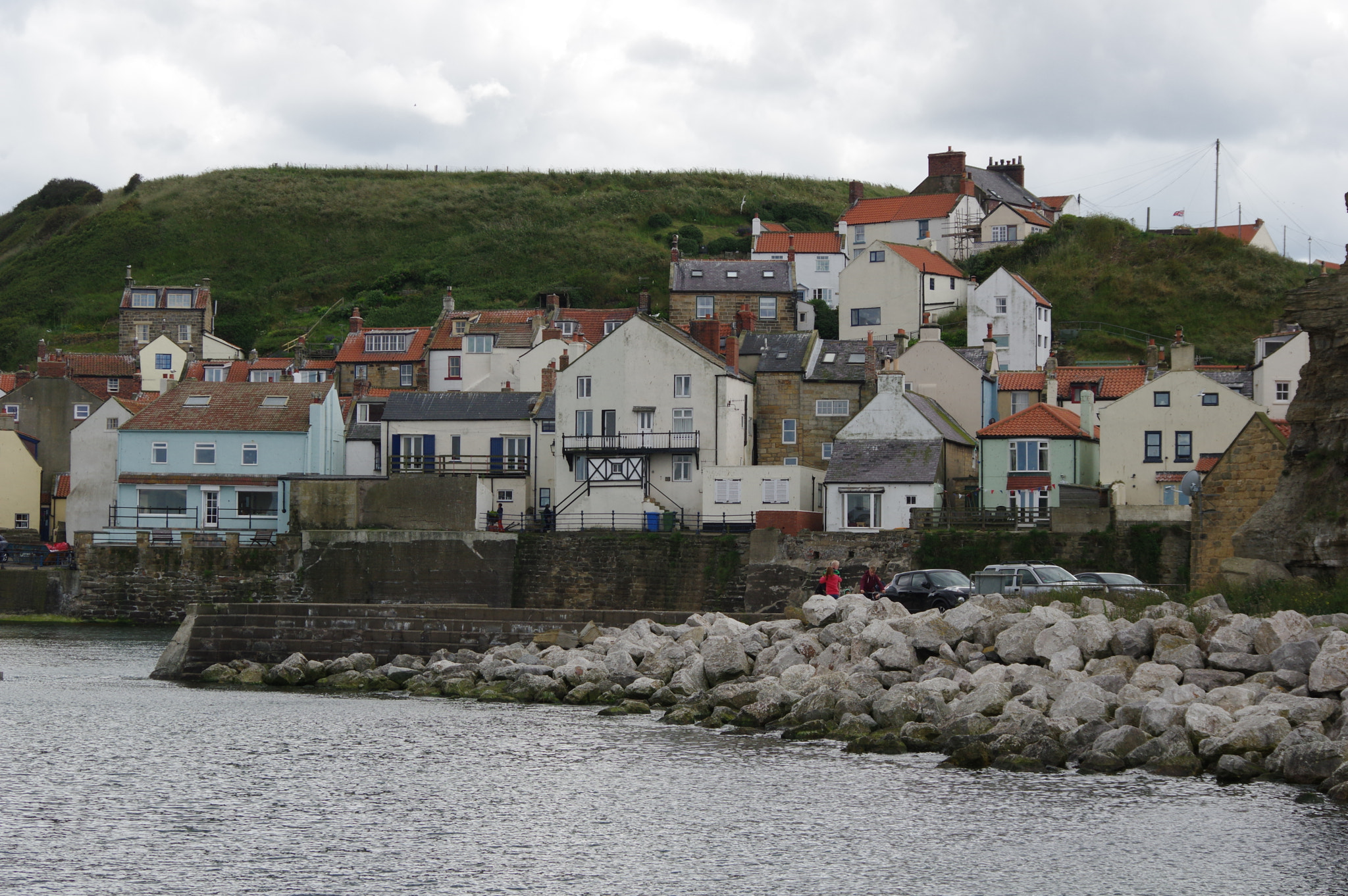 Pentax K-3 + smc PENTAX-DA L 50-200mm F4-5.6 ED sample photo. Staithes photography