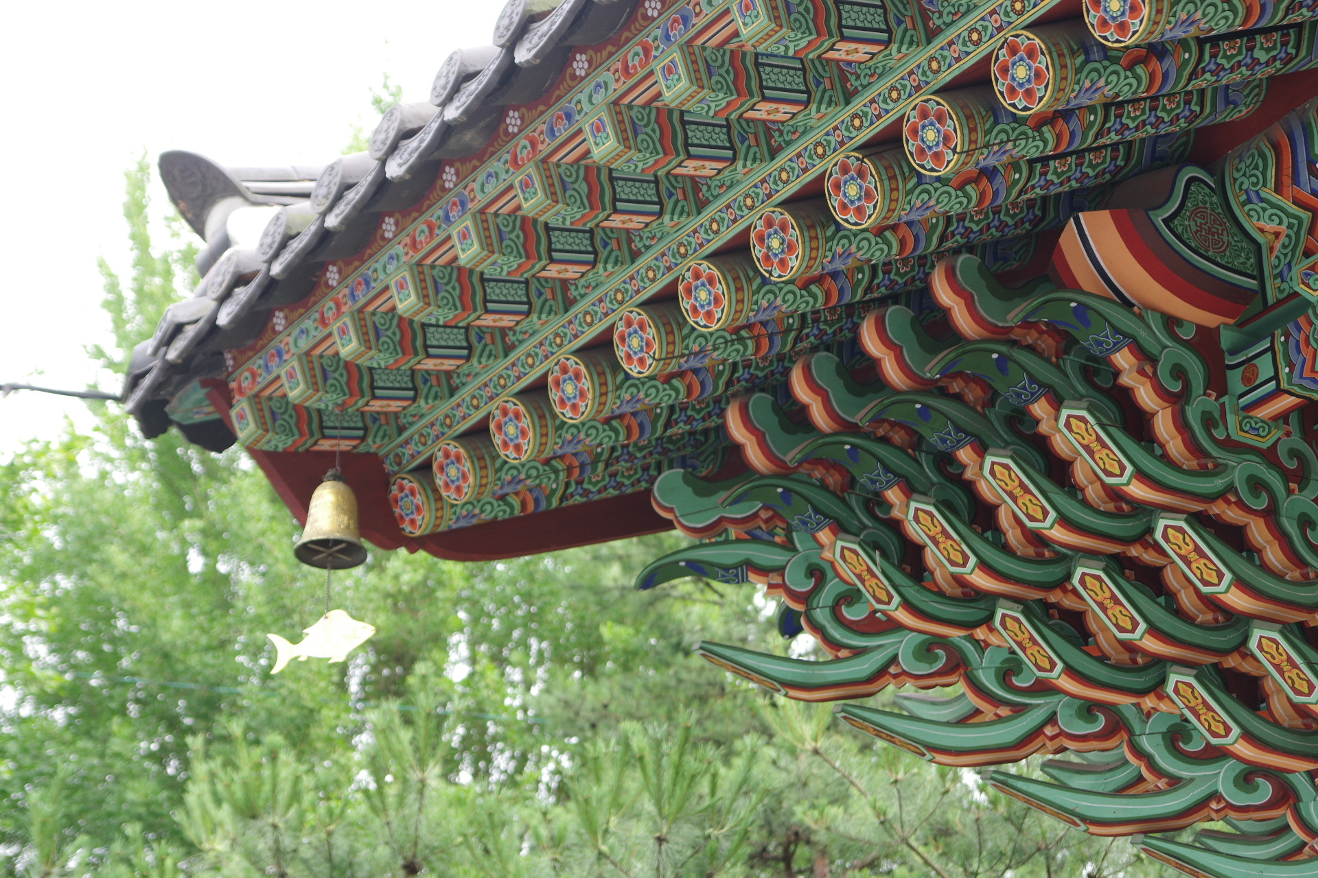 Pentax K-3 sample photo. Temple roof photography