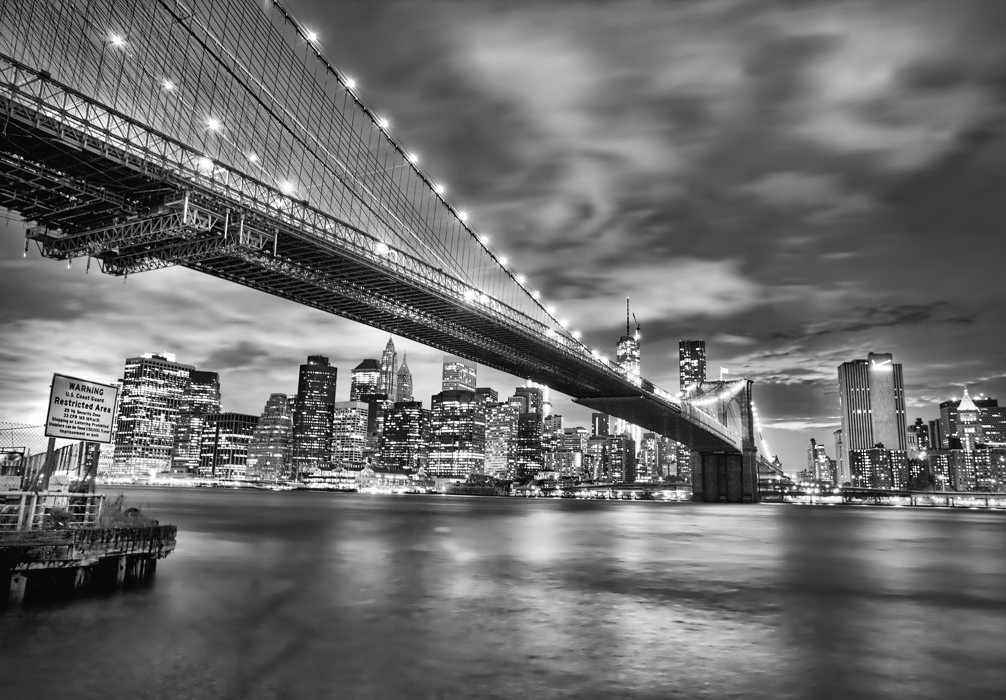 Canon EOS-1Ds Mark III sample photo. Brooklyn bridge photography