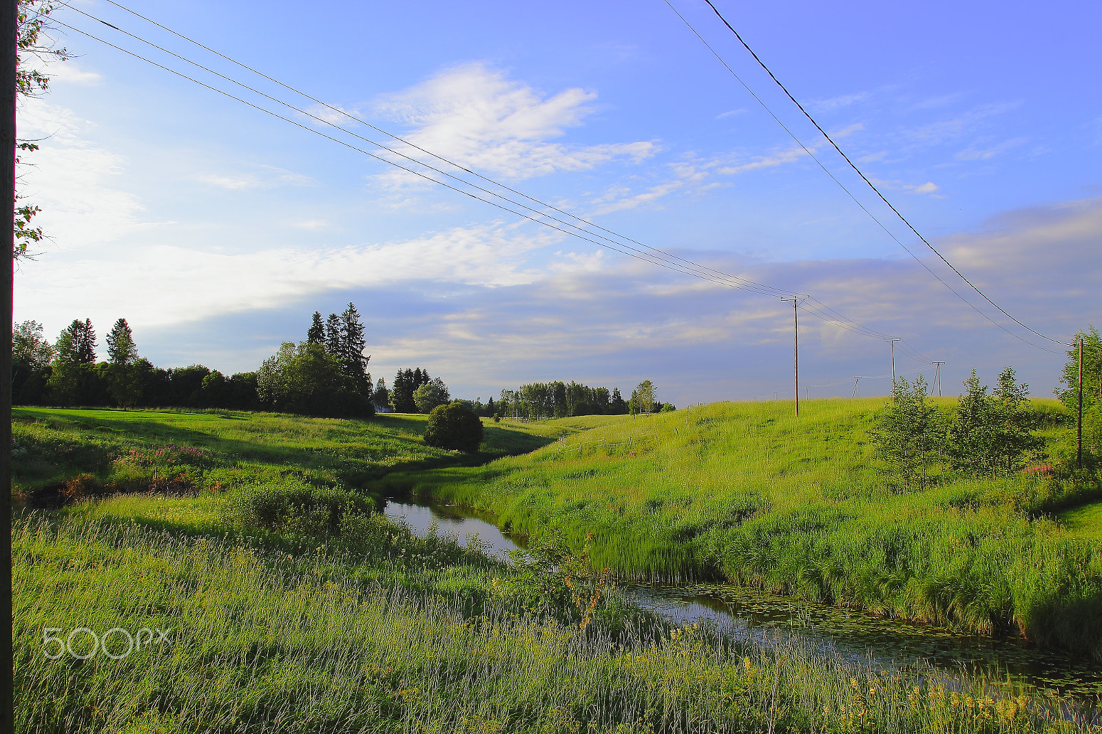 Canon EF 20-35mm f/2.8L sample photo. Green fields photography