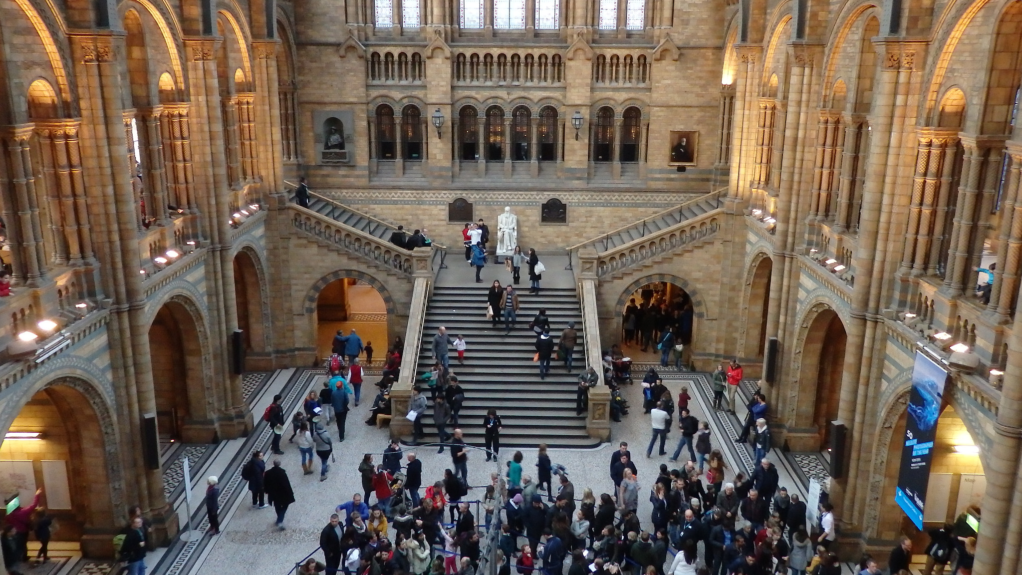 Olympus SH-50 sample photo. The natural history museum, london.  photography