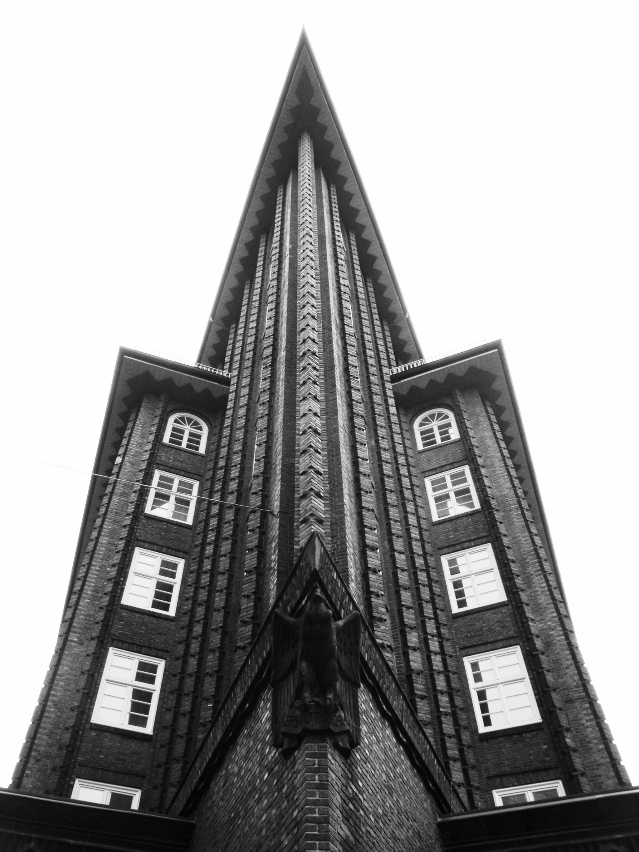 Ricoh CX5 sample photo. Hamburg - chilehaus photography
