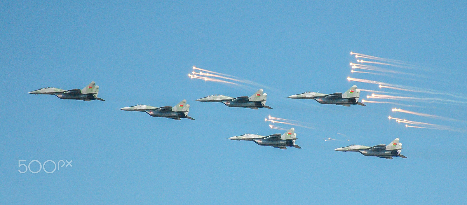 Nikon D3000 sample photo. Belarusian air force photography