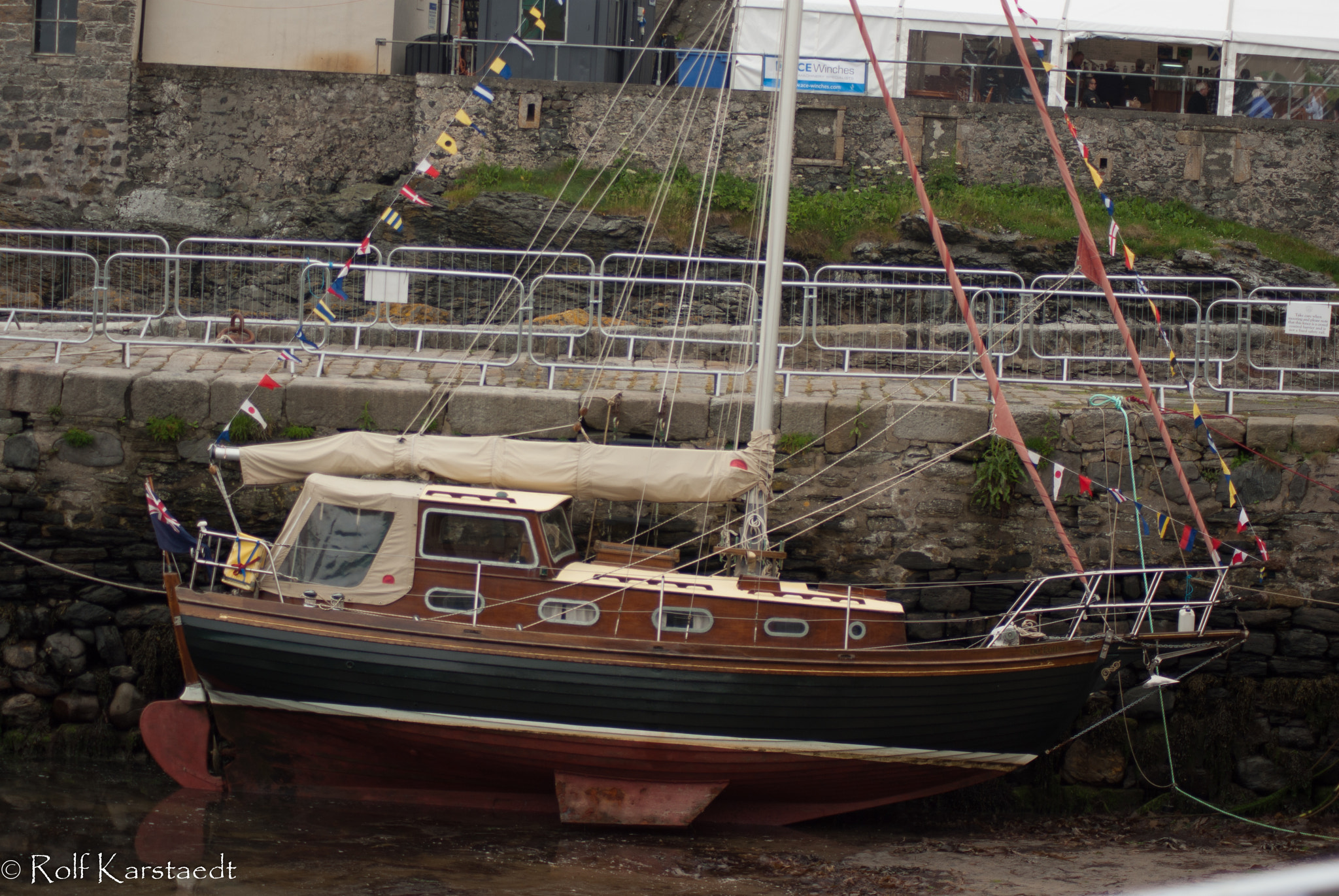 Pentax K-m (K2000) + Tamron AF 70-300mm F4-5.6 Di LD Macro sample photo. Portsoy_boatfestiaval_boats photography