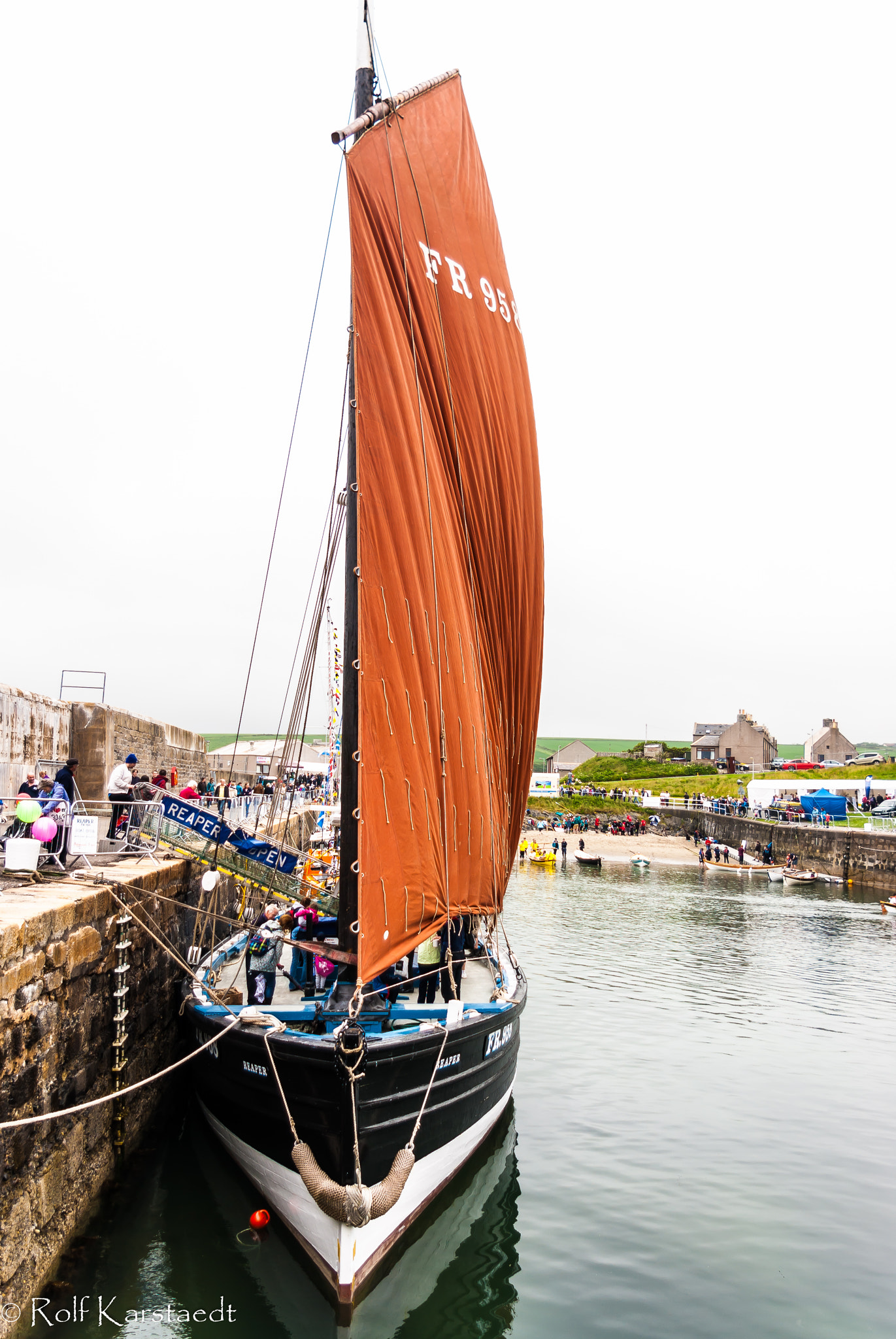 Pentax K-m (K2000) sample photo. Portsoy_boatfestiaval_boats photography