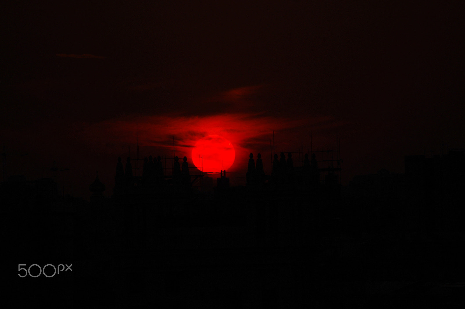 Pentax K-x sample photo. Red sun 3 photography