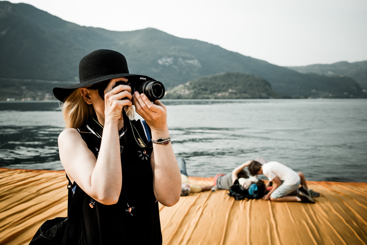 Tamron SP 24-70mm F2.8 Di VC USD sample photo. The floating piers by christo photography