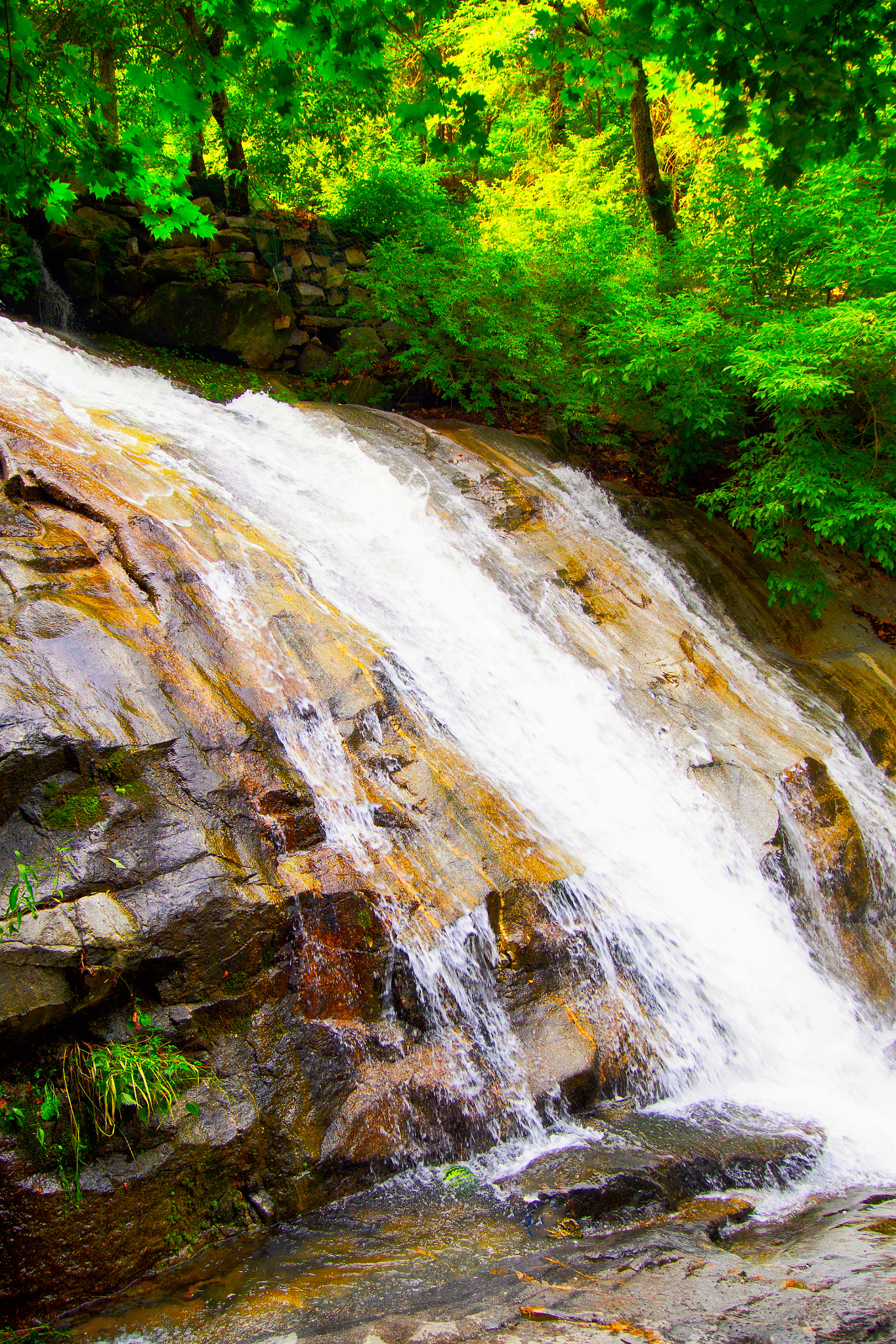 Olympus PEN E-P5 sample photo. Waterfall photography