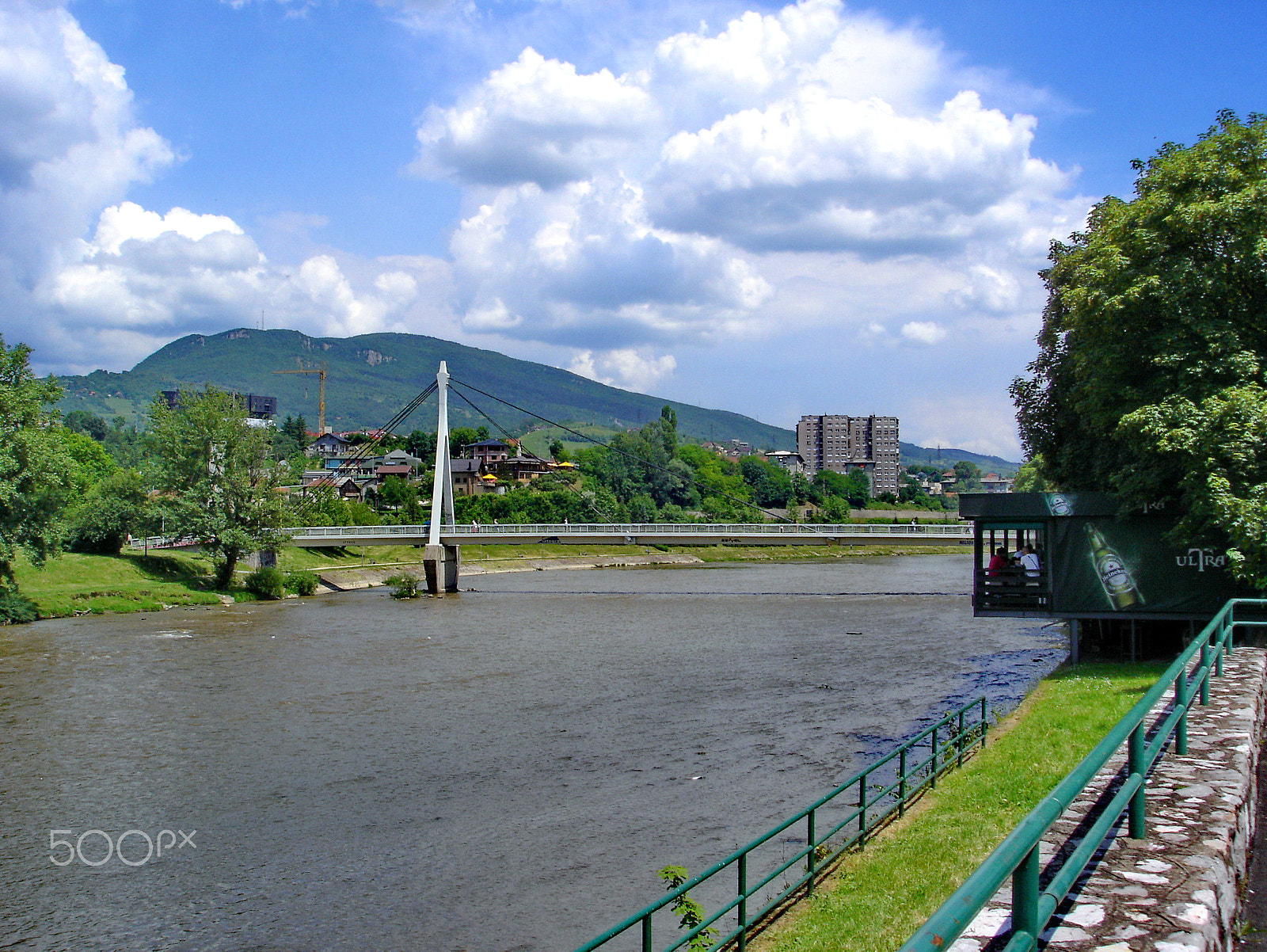 Sony DSC-W1 sample photo. KamberoviĆ bridge 2 photography