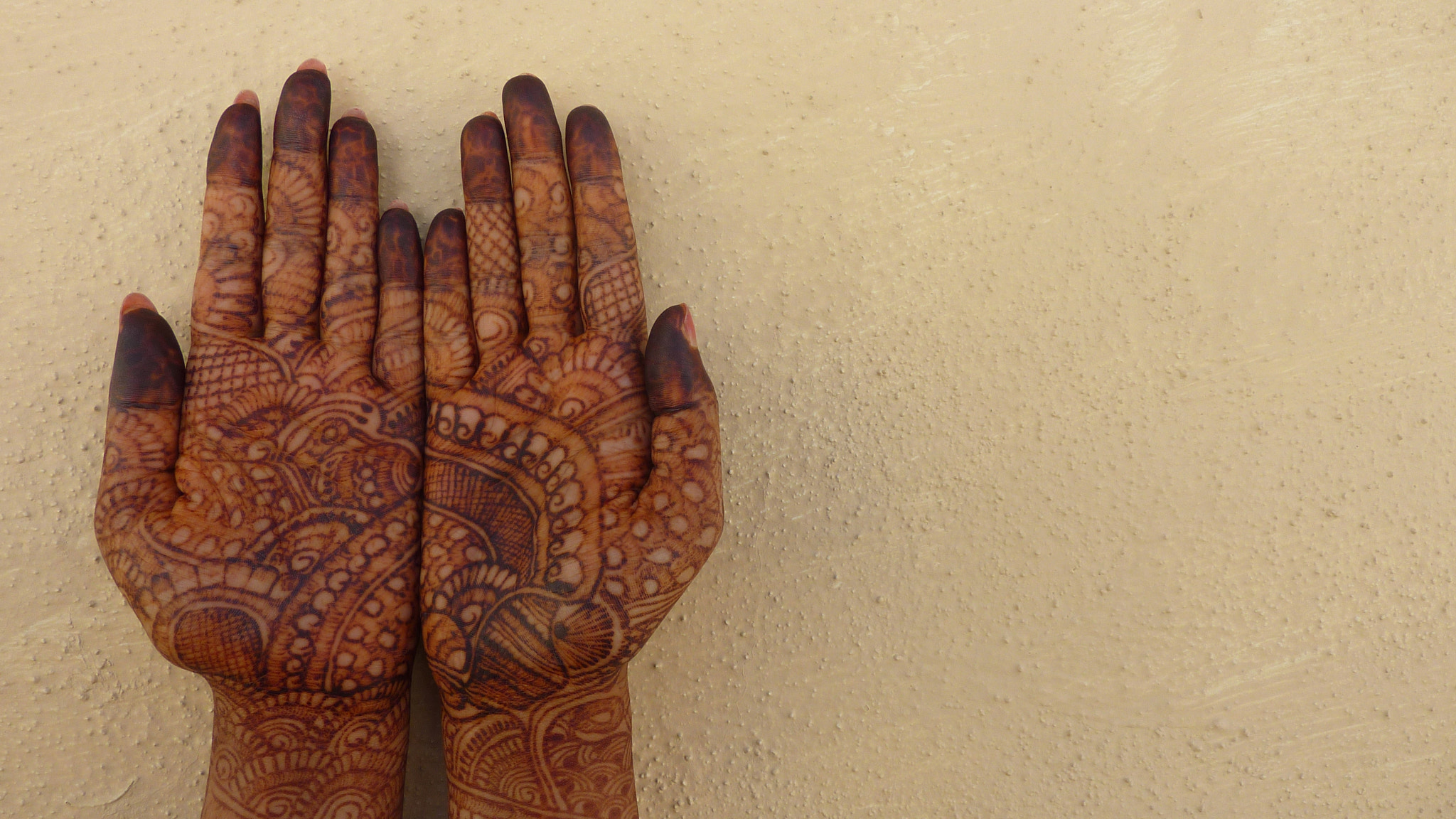 Panasonic DMC-ZS3 sample photo. Applied mehndi before my marriage. photography