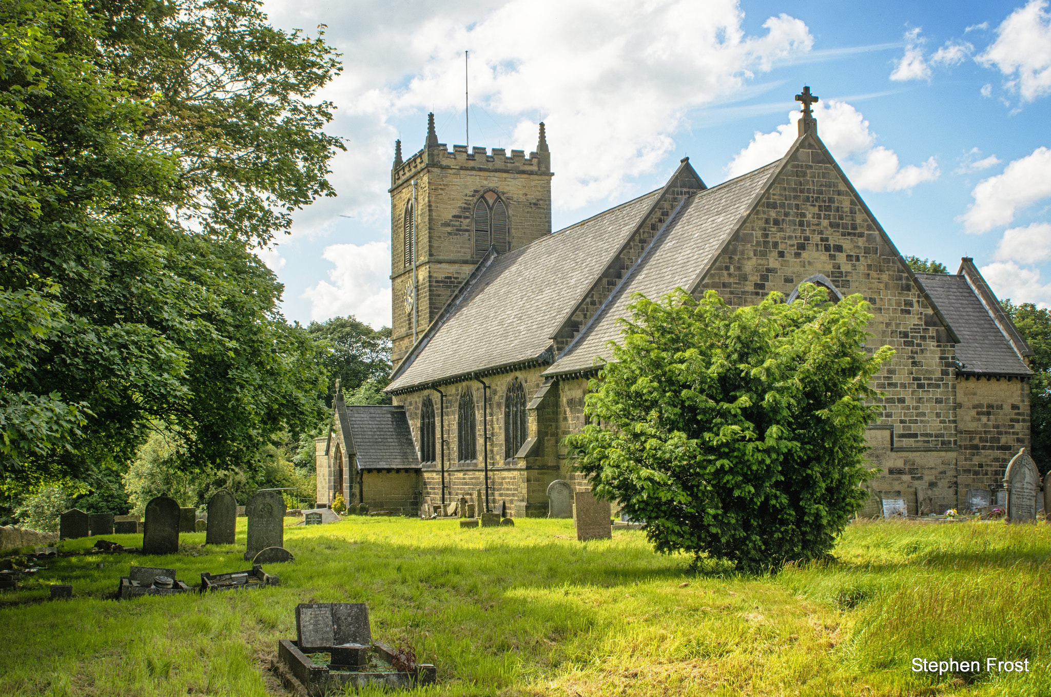 Nikon D7100 + Sigma 24-70mm F2.8 EX DG Macro sample photo. St werburgh church . blackwell , derbyshire uk . b ... photography