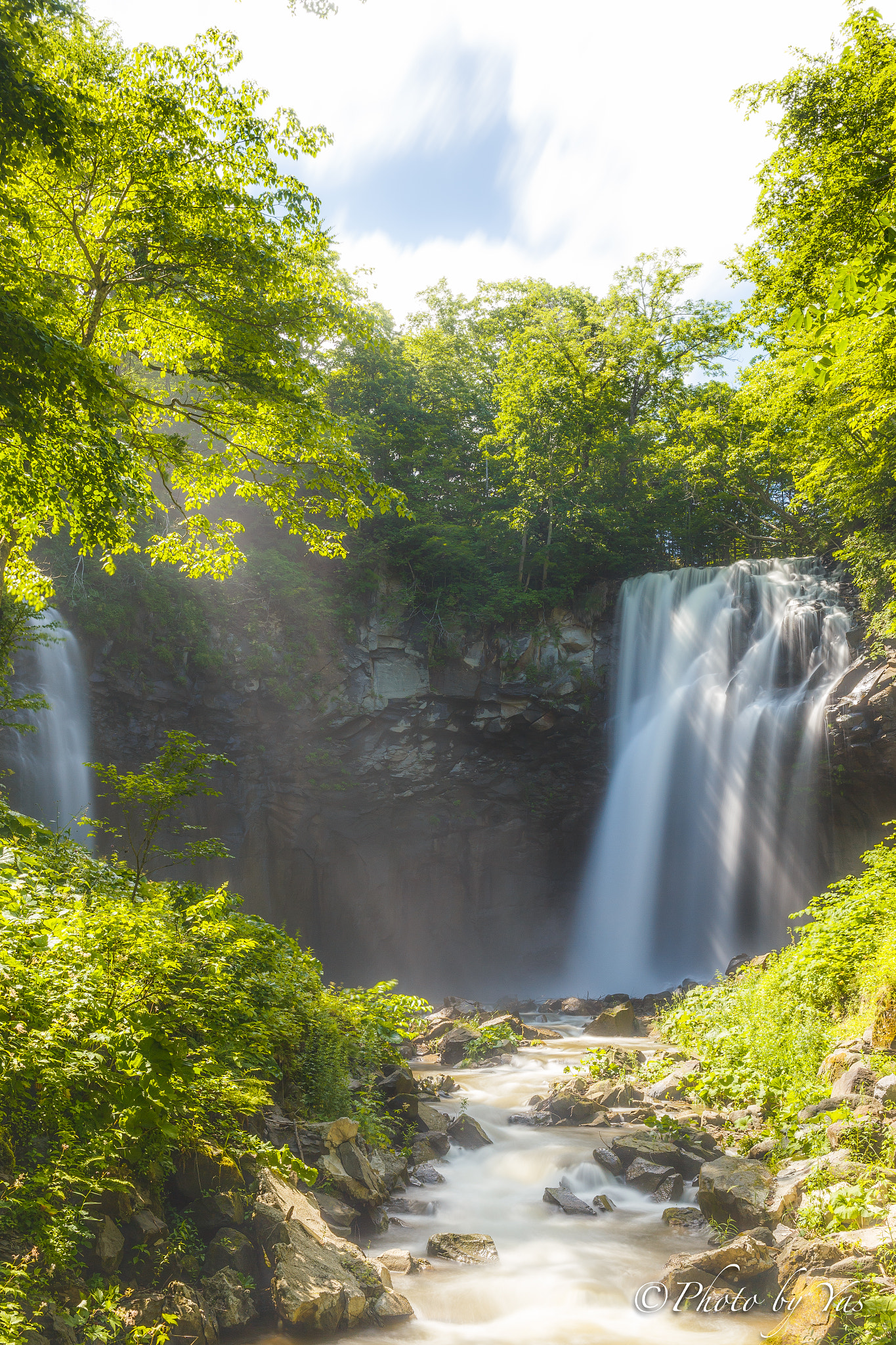 Canon EOS 6D + ZEISS Distagon T* 35mm F1.4 sample photo. Waterfall photography