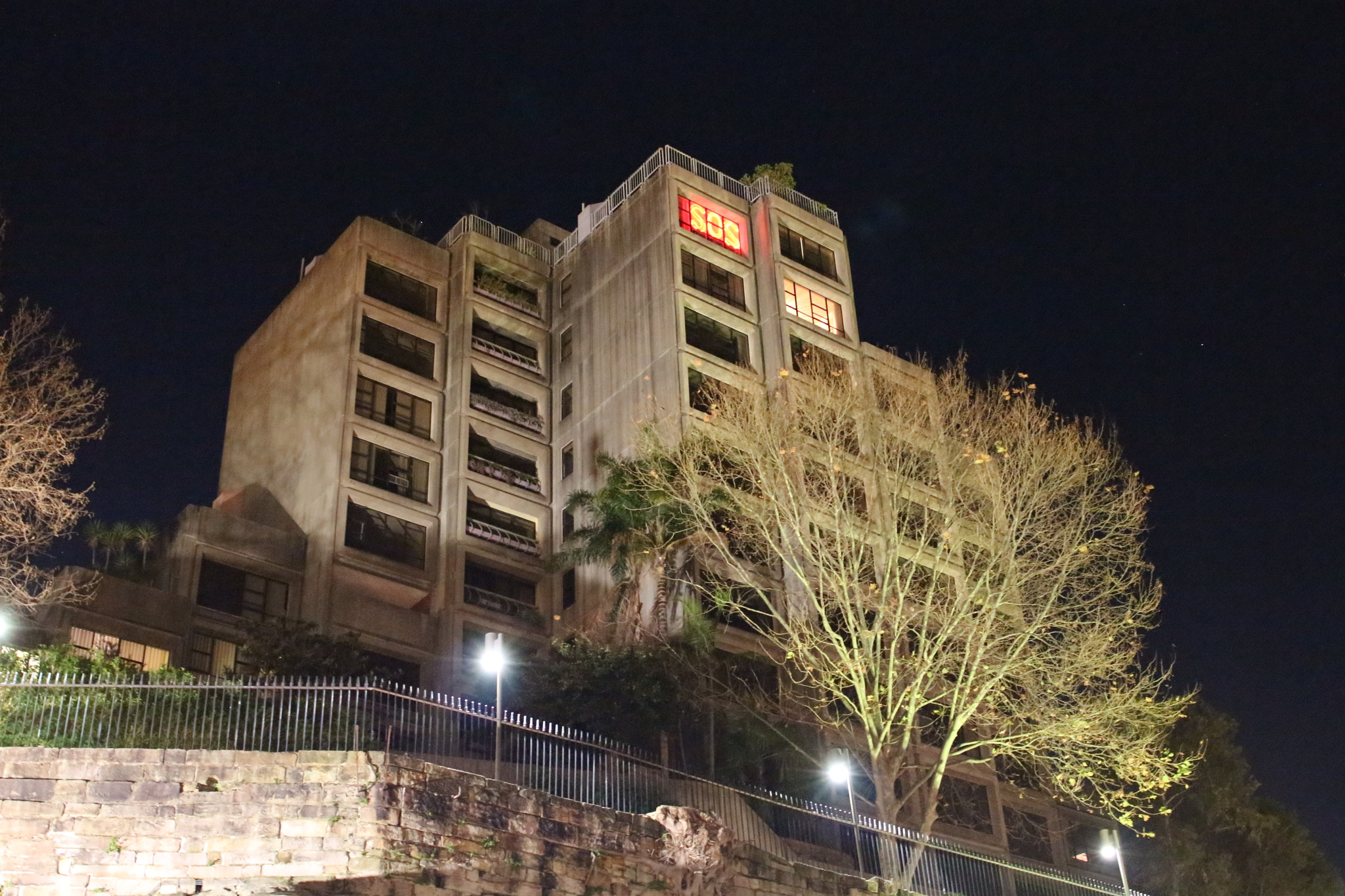 Canon EF 24mm F2.8 IS USM sample photo. Sos building photography