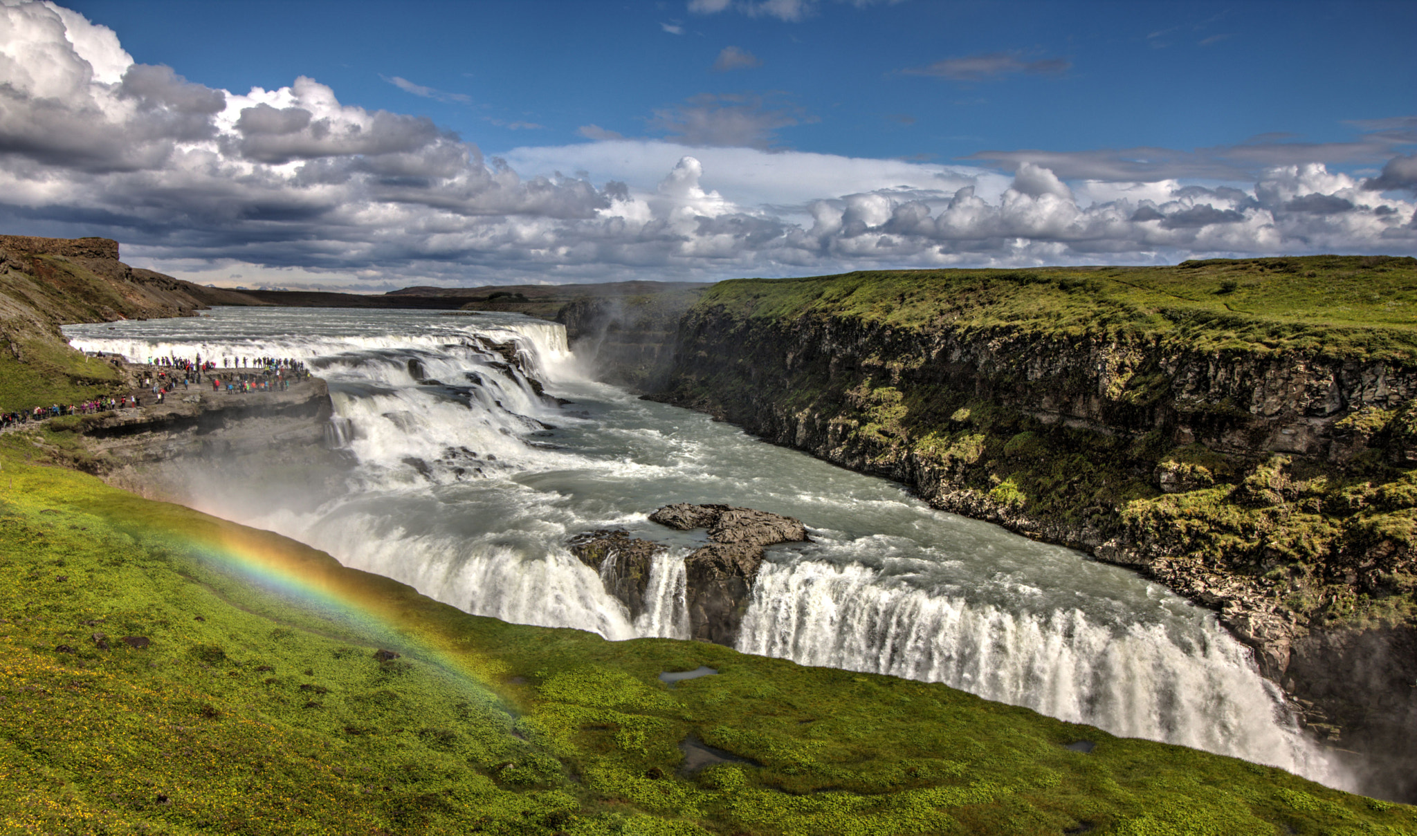 Canon EF-S 10-18mm F4.5–5.6 IS STM sample photo. Gullfoss photography