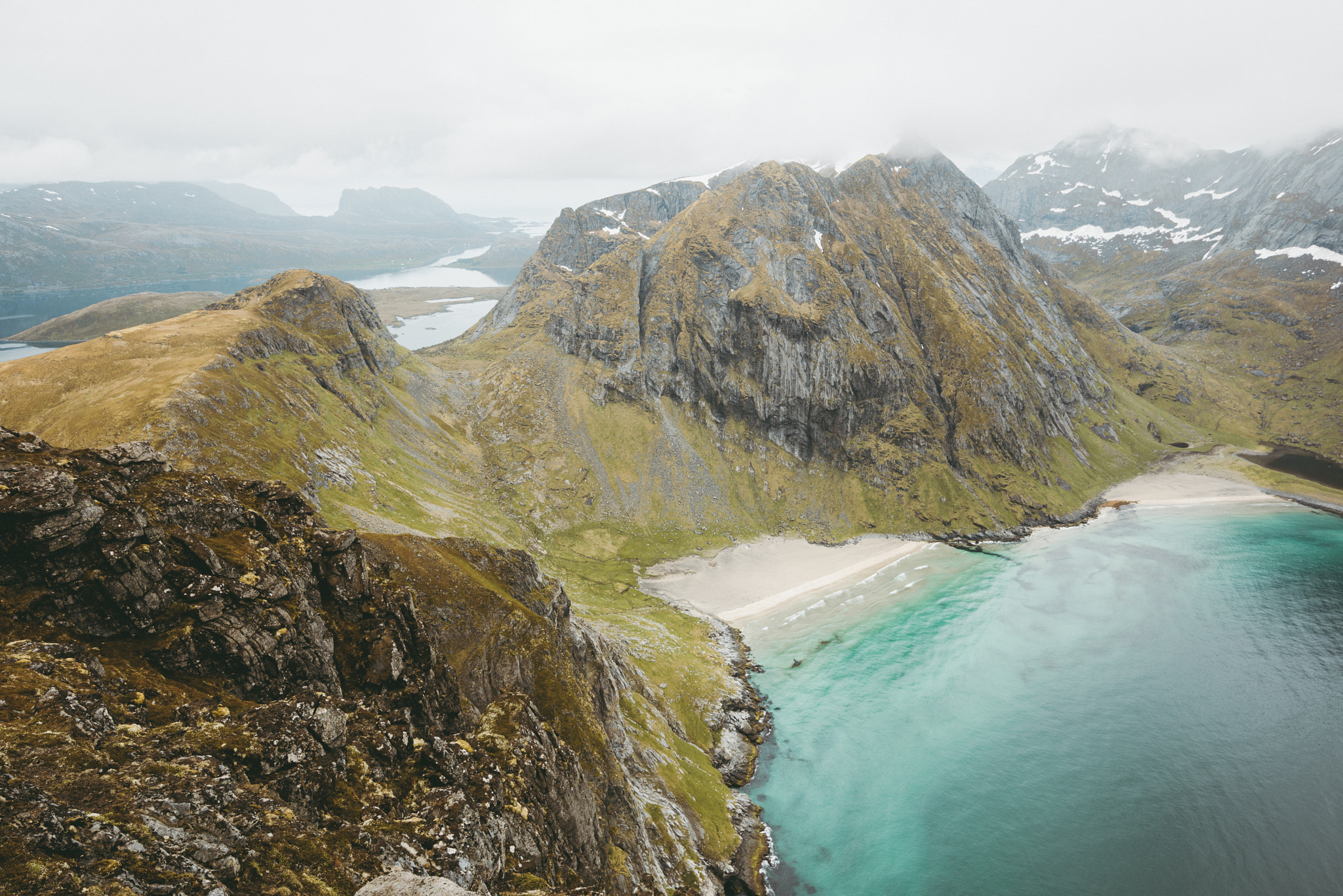 Nikon D810 + Tokina AT-X 16-28mm F2.8 Pro FX sample photo. Ryten views, lofoten, norway ii photography