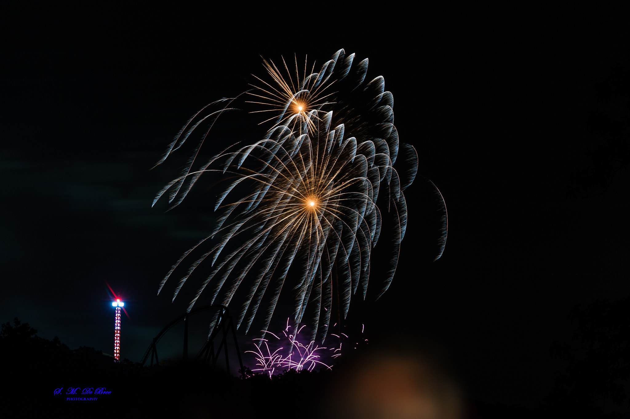 Nikon D3 sample photo. Fireworks photography