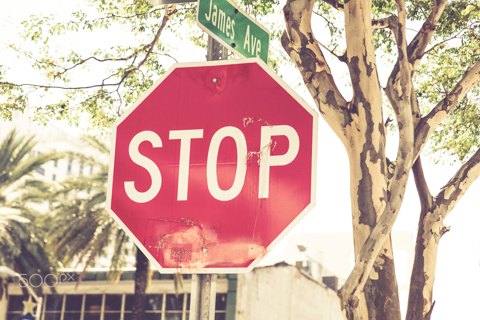 Canon EF 400mm f/2.8L sample photo. Traffic sign stop photography