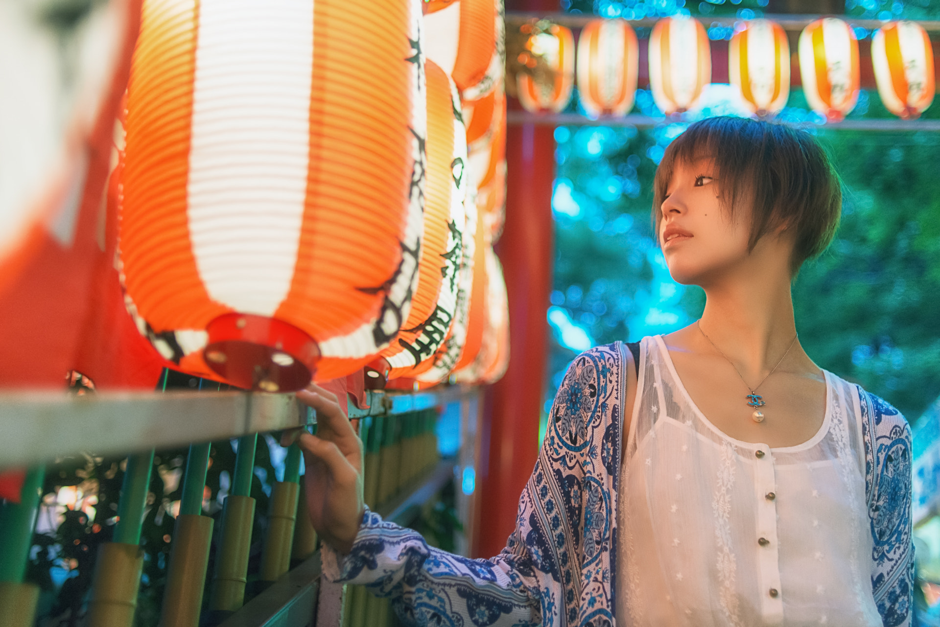 Nikon AF Nikkor 35mm F2D sample photo. Natsumatsuri photography