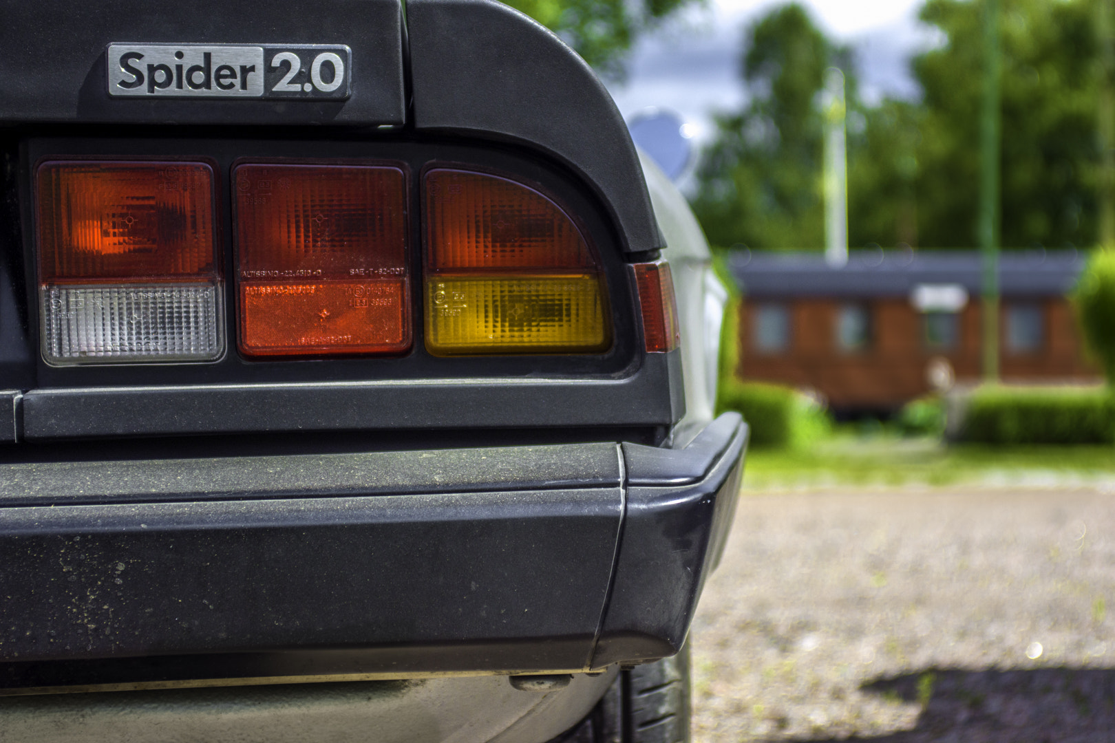 AF Zoom-Nikkor 28-85mm f/3.5-4.5 sample photo. Hdr car photography