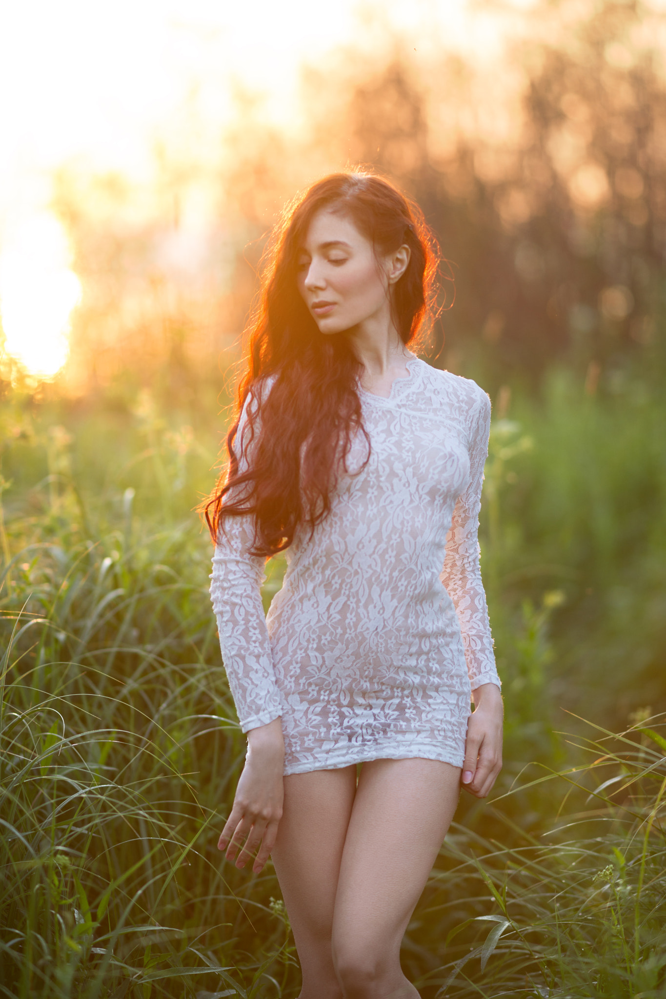 Sony Sonnar T* 135mm F1.8 ZA sample photo. Кристина photography