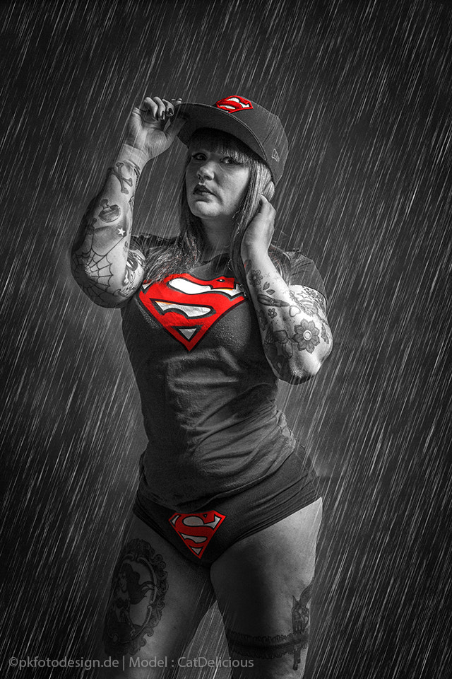 Canon EOS 50D + Sigma 18-35mm f/1.8 DC HSM sample photo. Supergirl catdelicious photography