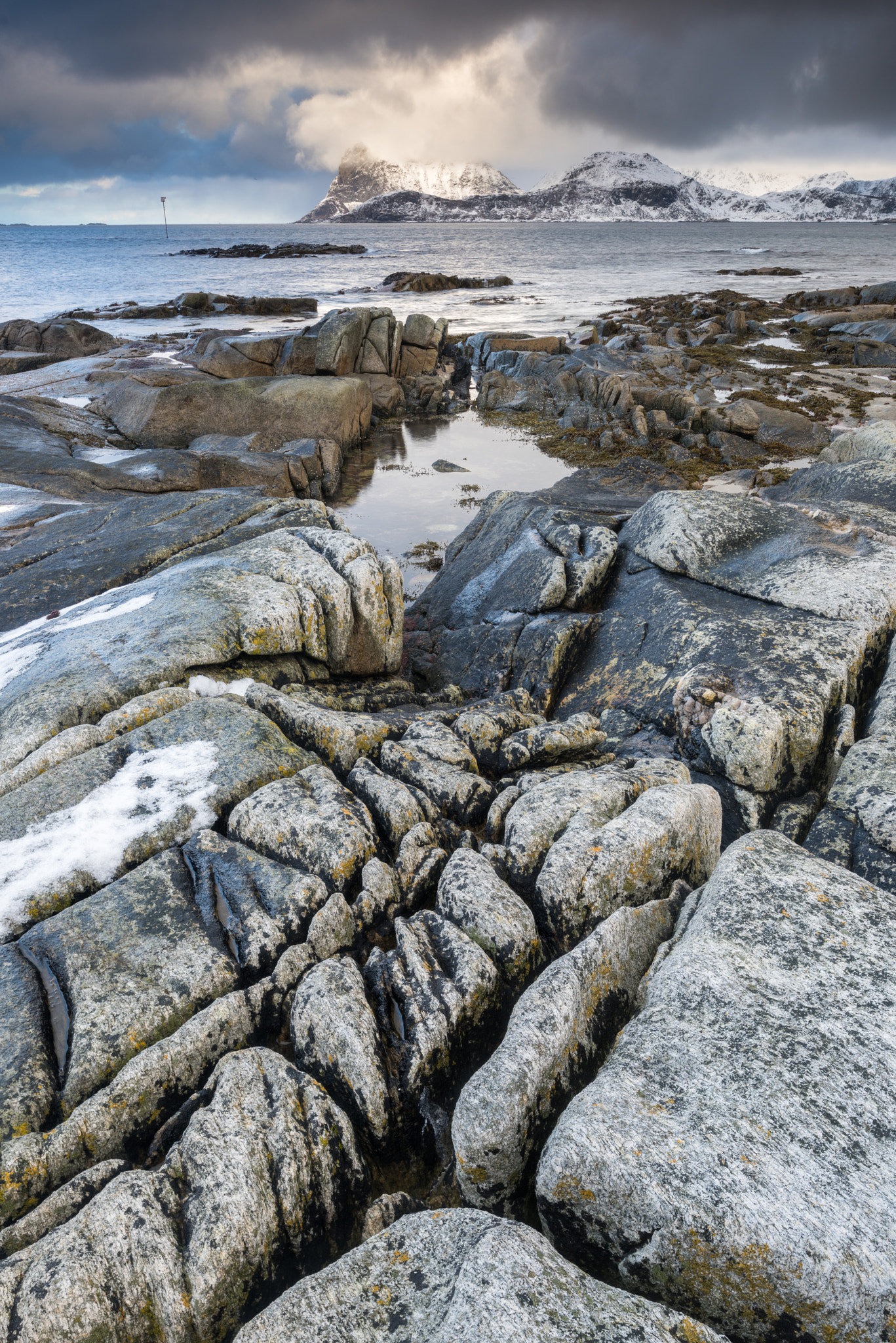 Nikon D810 + Nikon PC-E Nikkor 24mm F3.5D ED Tilt-Shift sample photo. Storsandnes lofoten photography