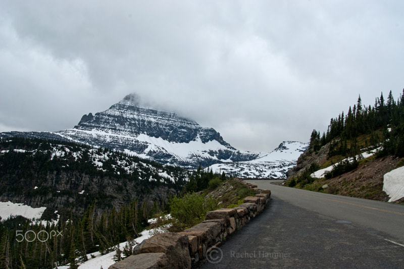 Nikon D200 + AF Zoom-Nikkor 28-80mm f/3.5-5.6D sample photo. Going to the sun road photography