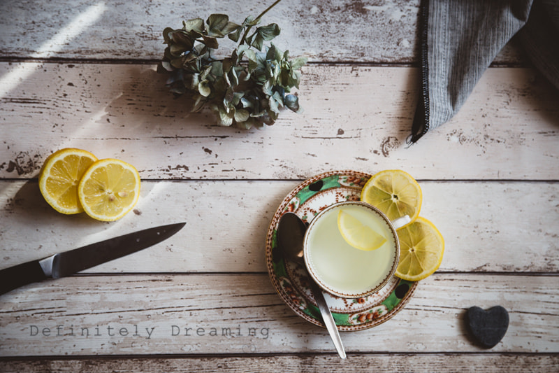 Sony SLT-A99V sample photo. Lemon tea, from above photography