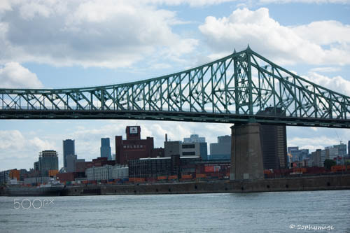 Canon EOS 450D (EOS Rebel XSi / EOS Kiss X2) sample photo. Jacques-cartier bridge photography