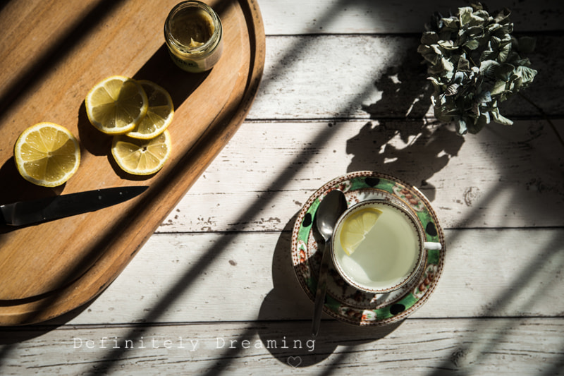 Sony SLT-A99V sample photo. Lemon tea and sunshine photography