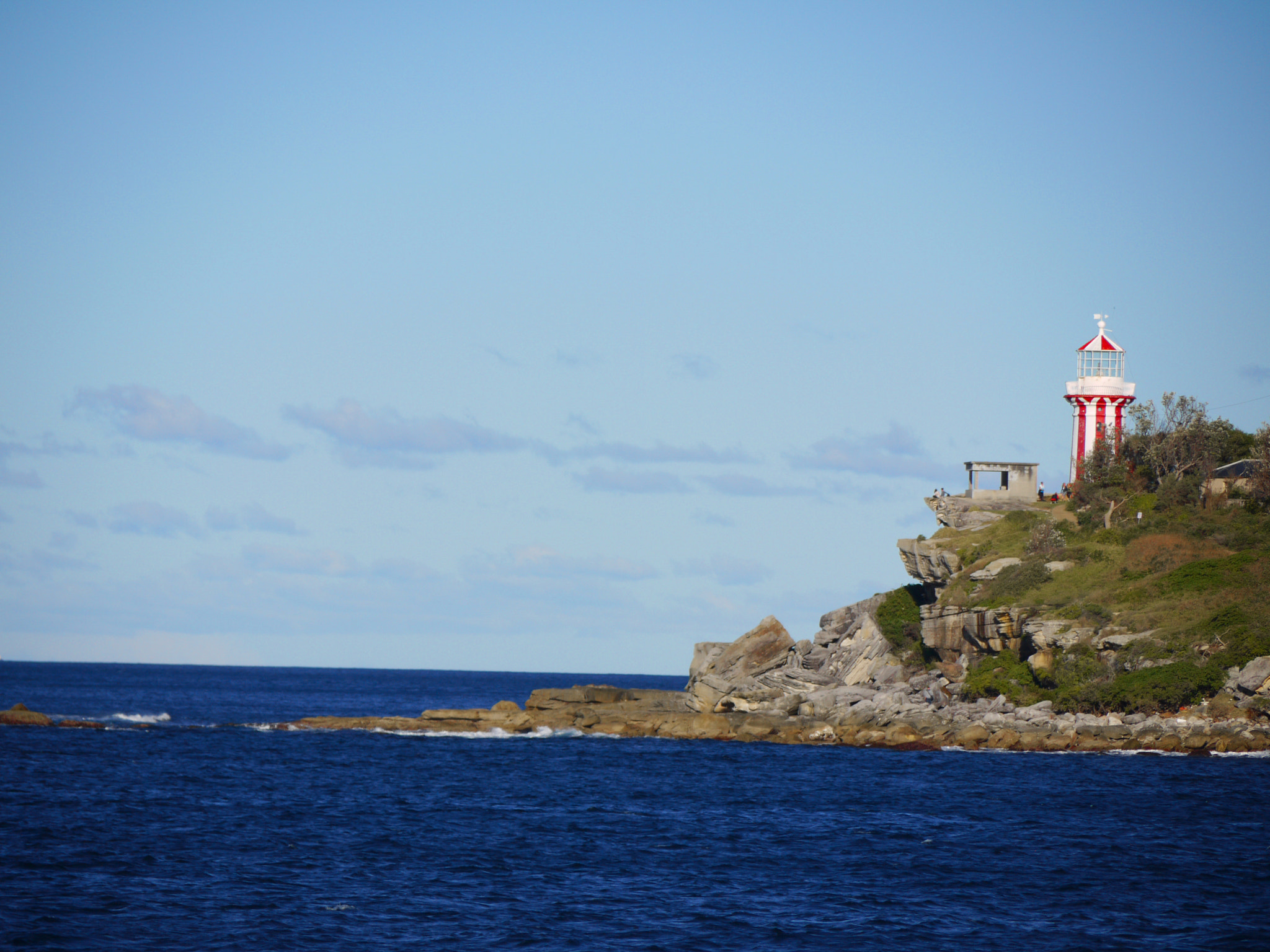Panasonic Lumix G Vario 45-200mm F4-5.6 OIS sample photo. Lighthouse on coast photography