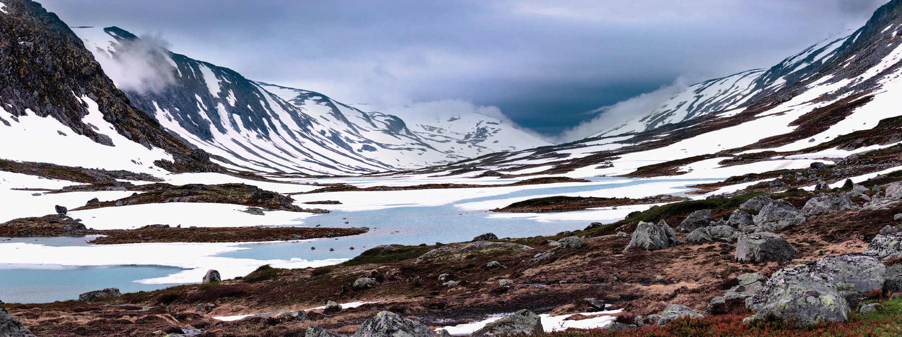 Canon EOS 5D + Canon EF 70-200mm F4L IS USM sample photo. Norway panorama photography
