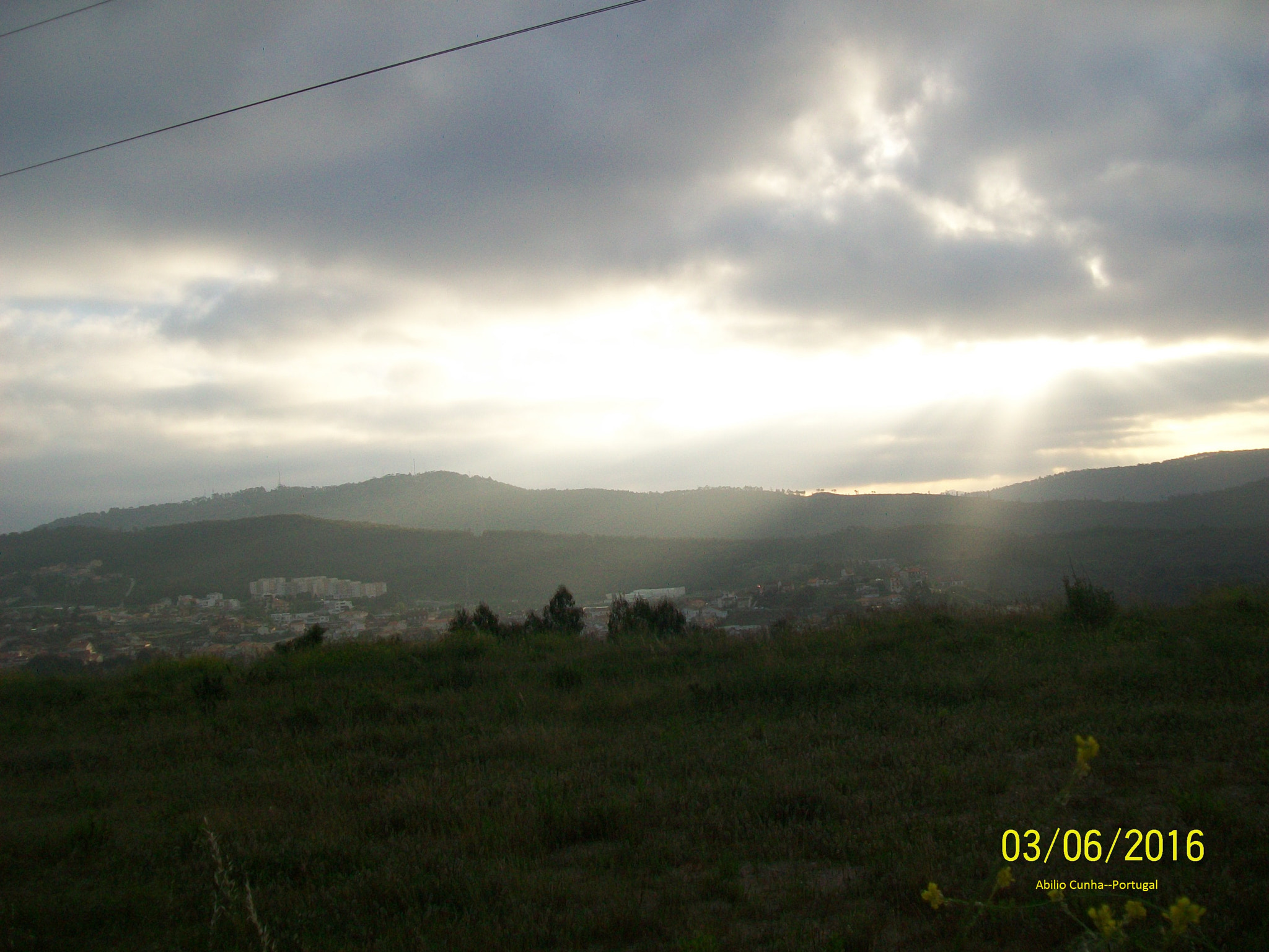 Kodak EasyShare C913 sample photo. Nascer do sol junho 2016 6 h  20 m portugal norte photography