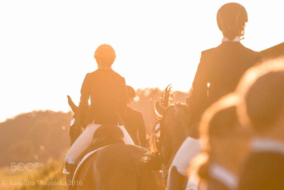 Nikon D3000 sample photo. Focus: lap of honour photography