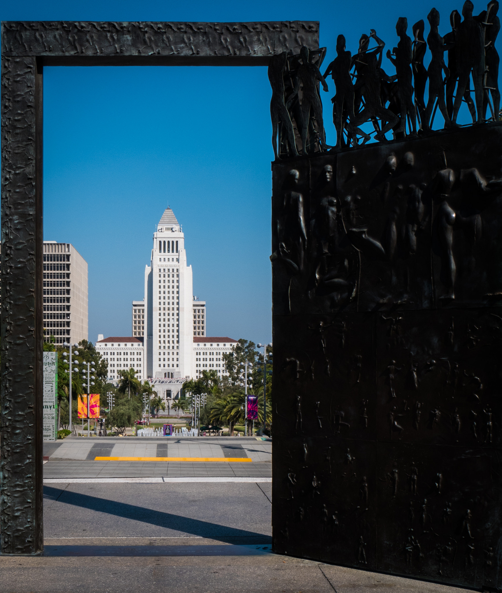 Panasonic Lumix DMC-GX85 (Lumix DMC-GX80 / Lumix DMC-GX7 Mark II) sample photo. Downtow door l.a. photography