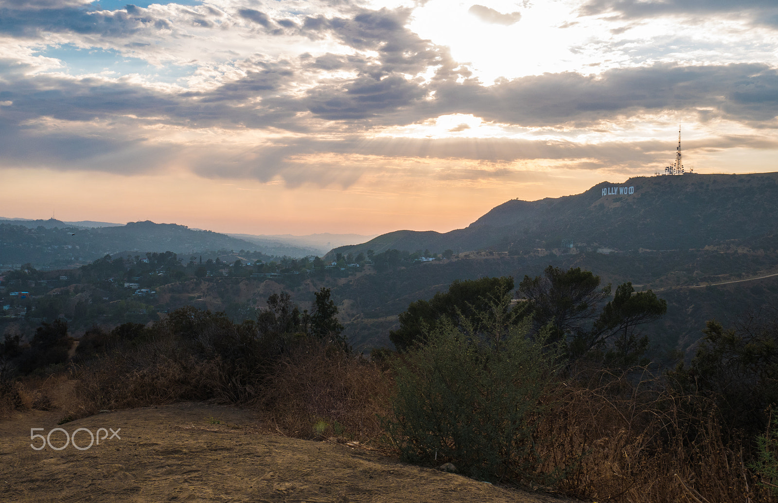 Panasonic Lumix DMC-GX85 (Lumix DMC-GX80 / Lumix DMC-GX7 Mark II) sample photo. L.a. moutains photography