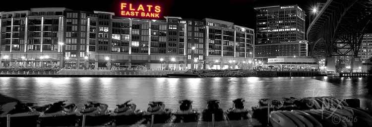 AF Zoom-Nikkor 28-105mm f/3.5-4.5D IF sample photo. Flats east bank, cleveland, oh photography