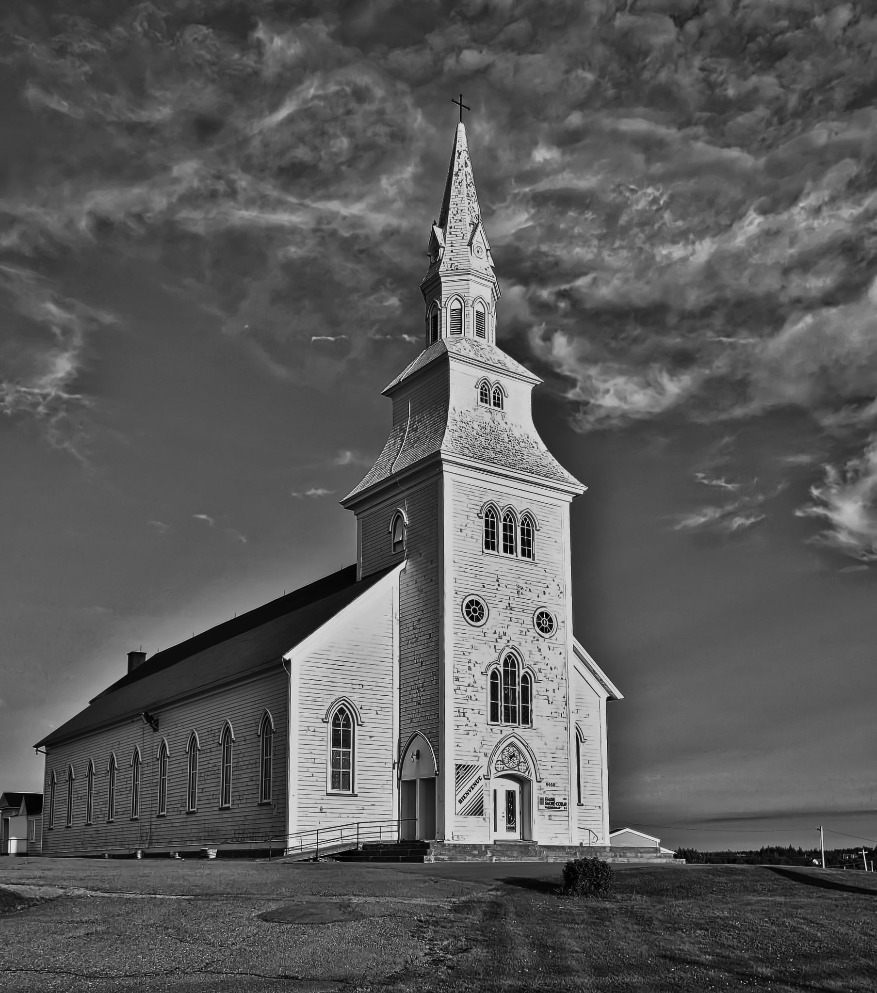 Canon EOS 30D sample photo. Nova scotia church photography
