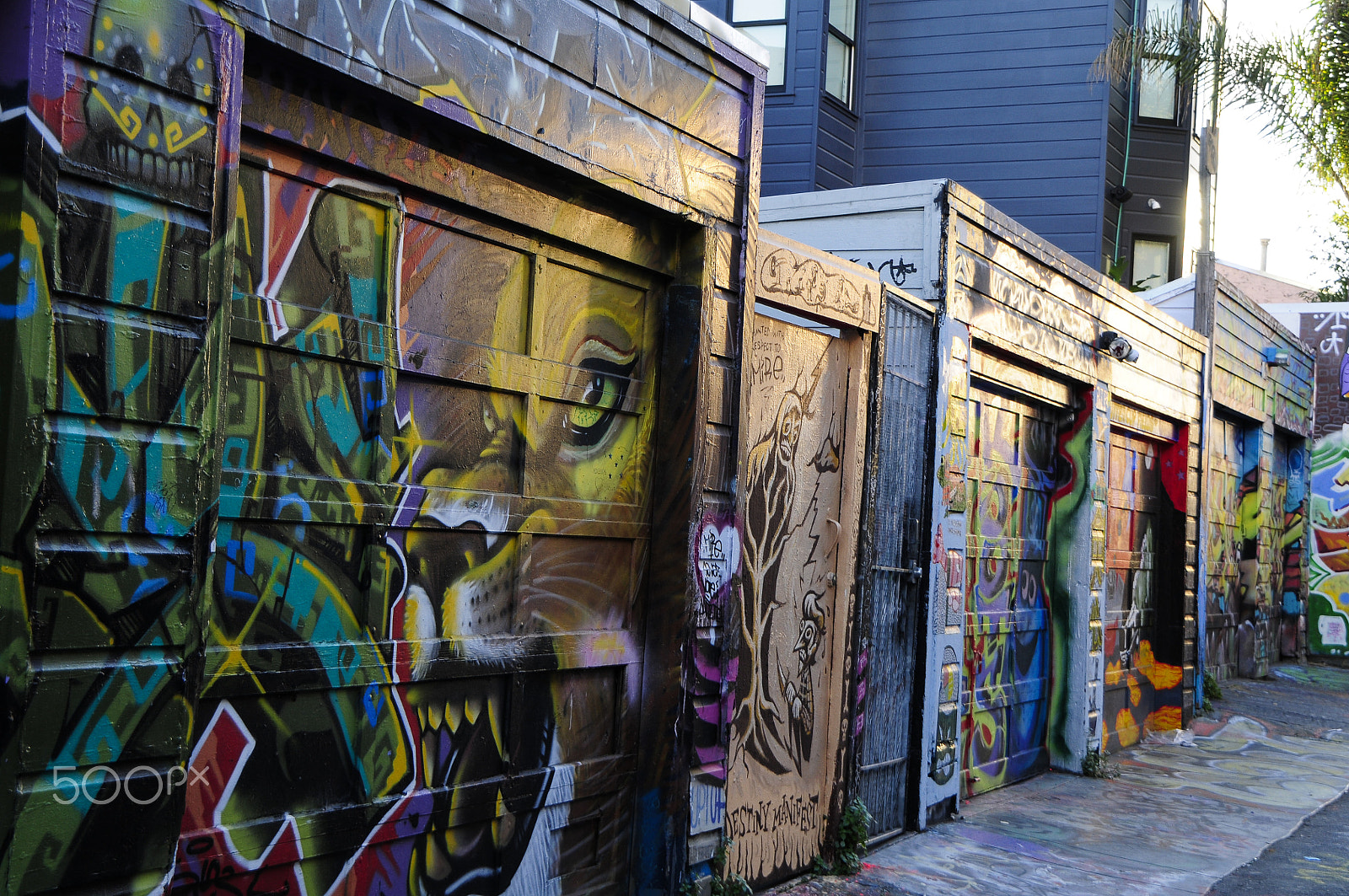Nikon D300 sample photo. Snippet of clarion alley photography