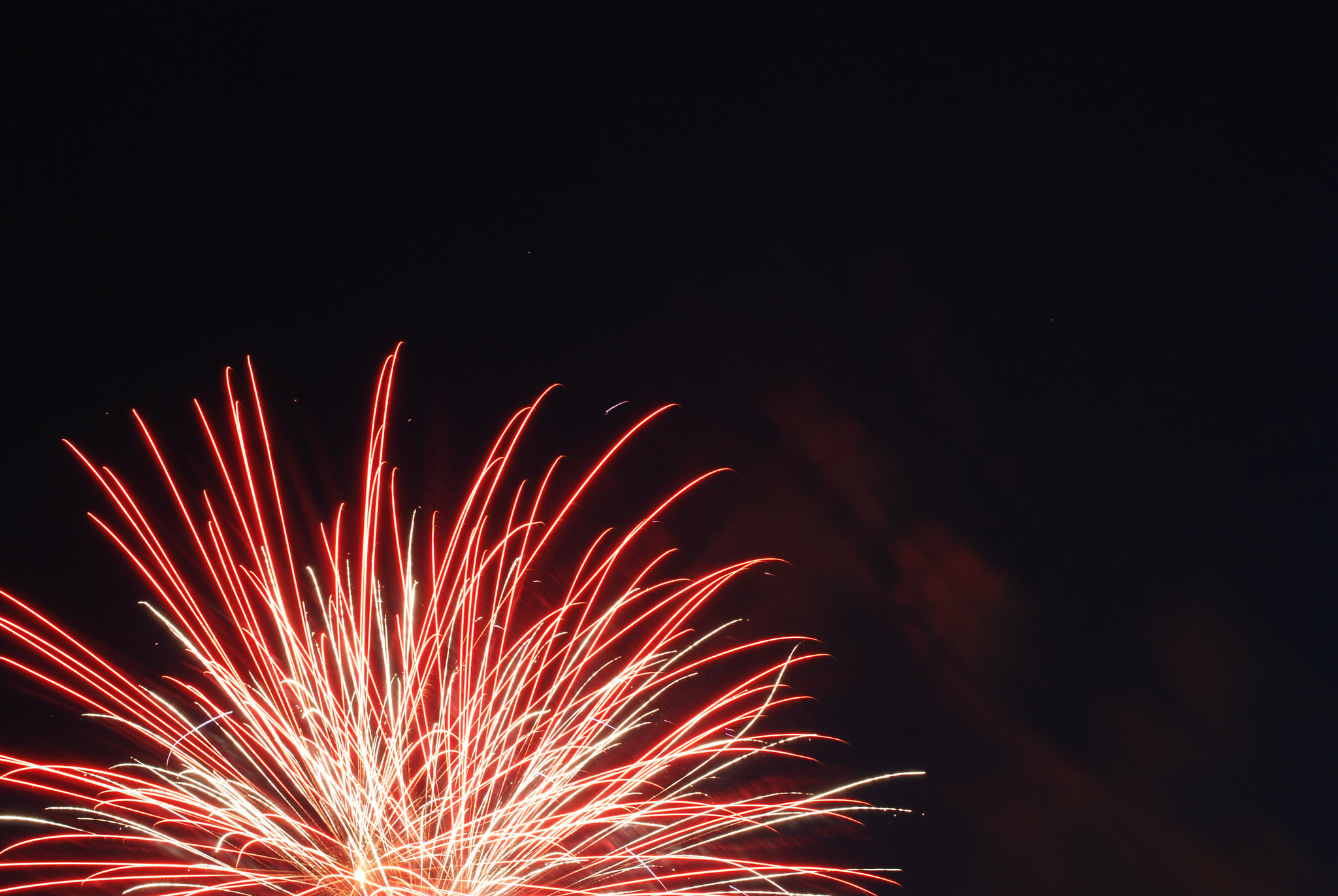 Nikon D80 + Nikon AF-S Nikkor 50mm F1.4G sample photo. Long exposure fire works photography