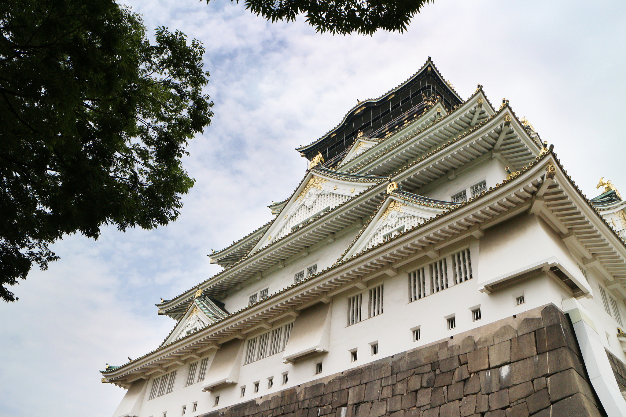 Canon EOS M2 sample photo. 大阪城 photography