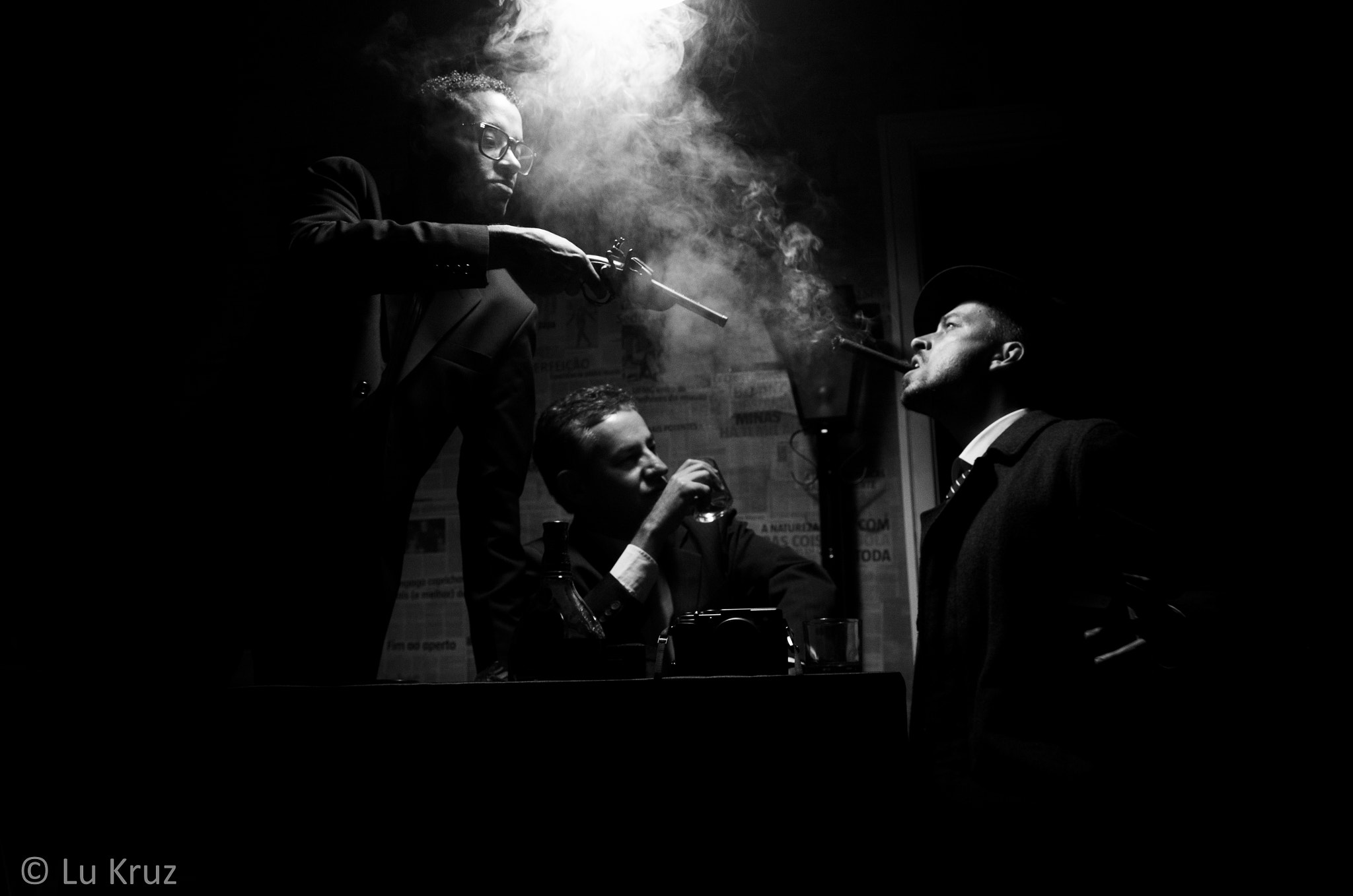 Sigma 18-50mm f/2.8 Macro sample photo. Film noir photography