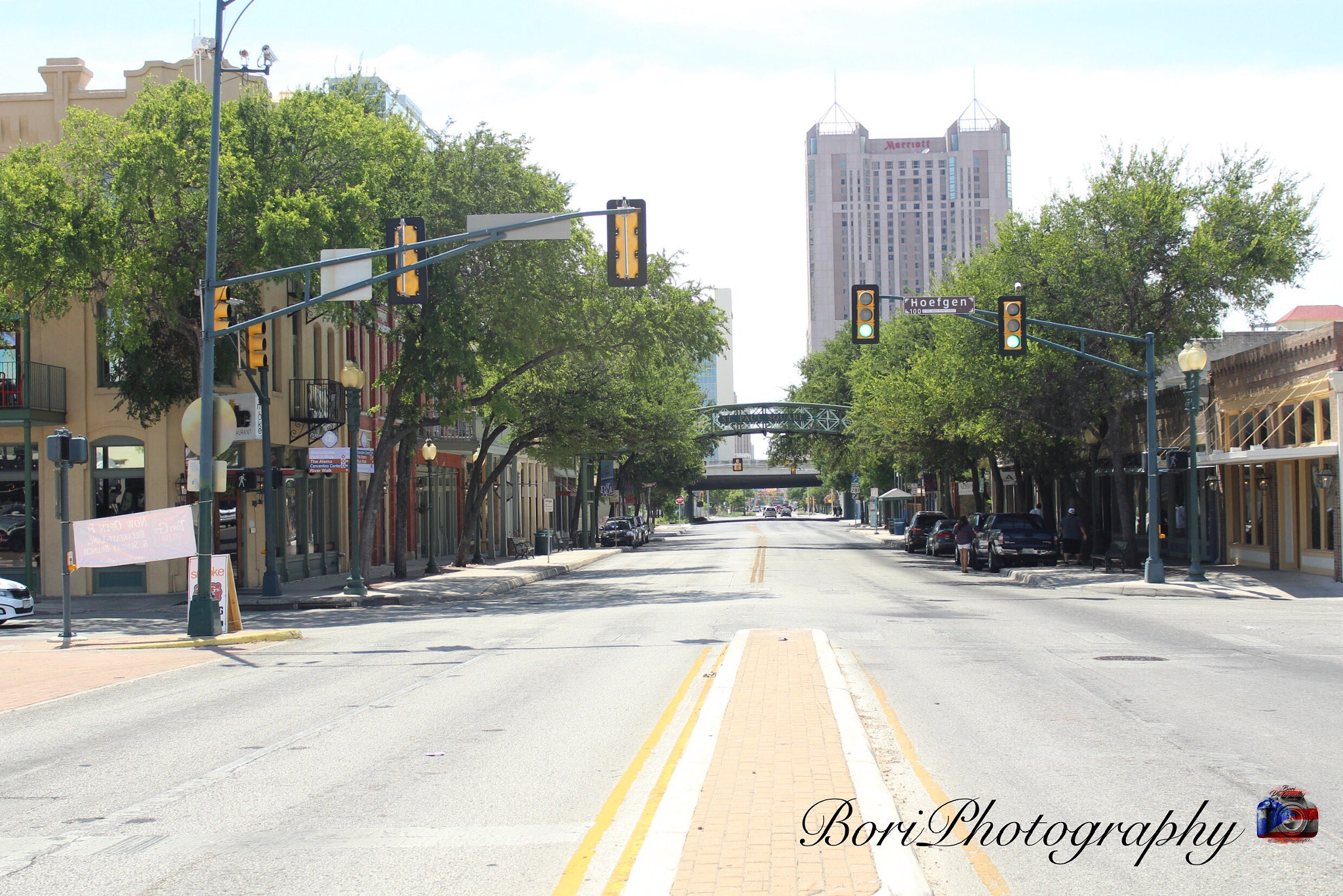 Canon EF-S 18-55mm F3.5-5.6 IS II sample photo. Commerce st. san antonio tx photography
