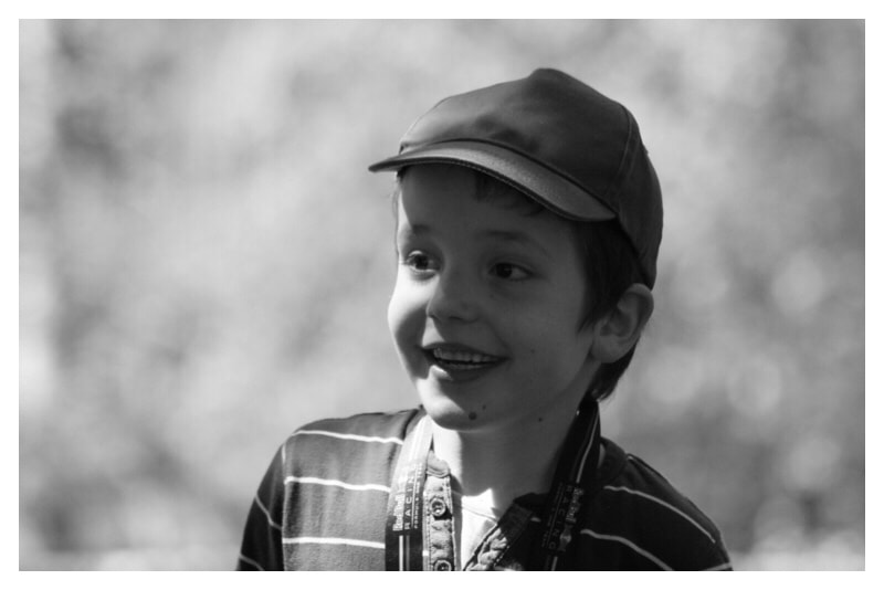 Canon EOS 700D (EOS Rebel T5i / EOS Kiss X7i) + Canon 70-300mm sample photo. Laughing boy photography
