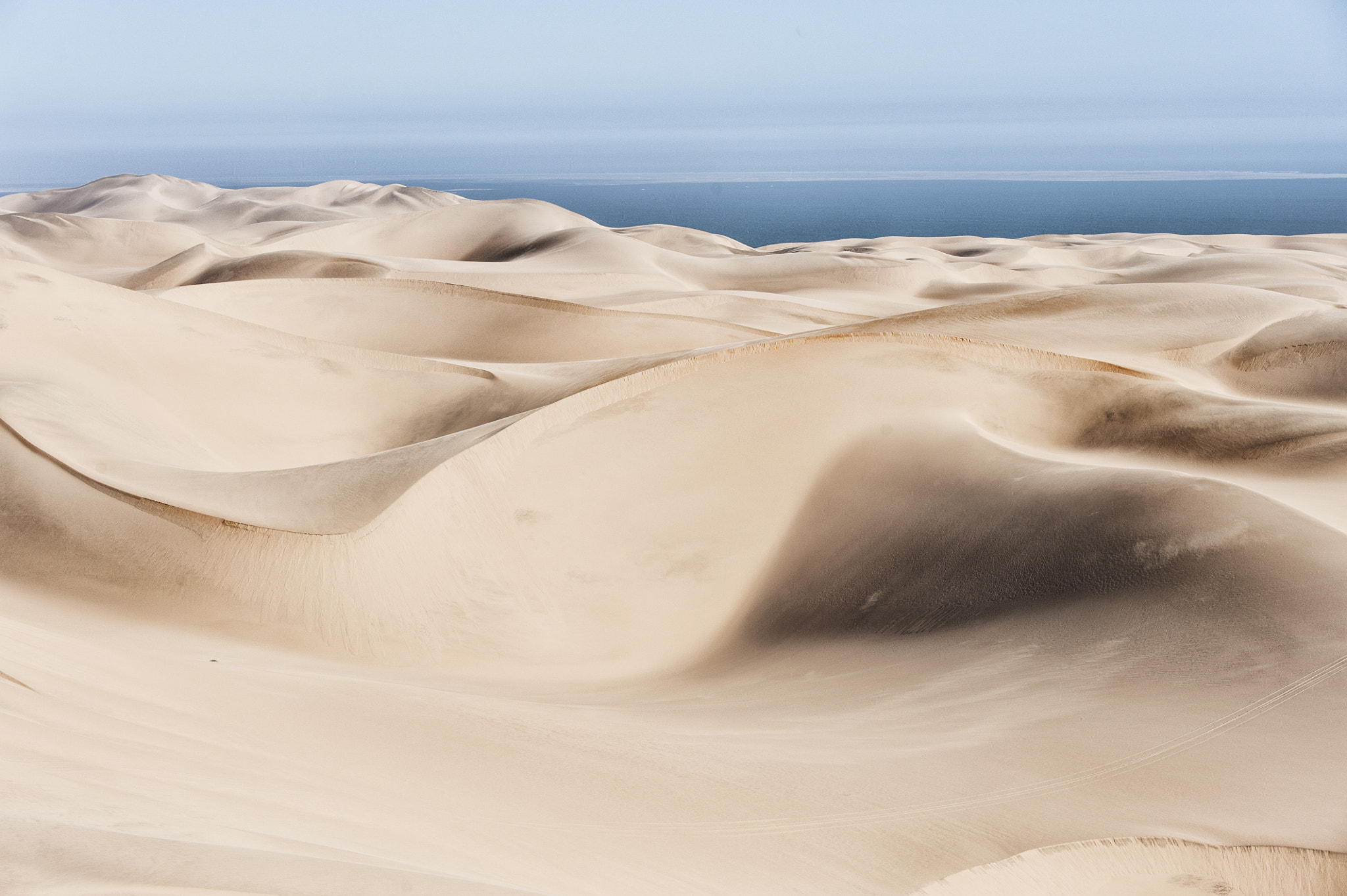 Nikon D700 sample photo. Dunes kiss ocean photography