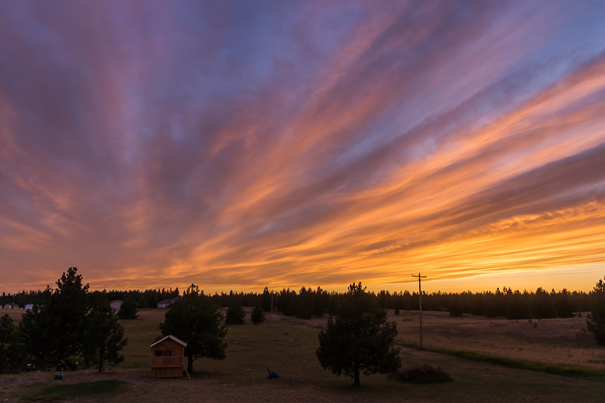 Sony SLT-A77 + DT 18-300mm F3.5-6.3 sample photo. Sunset washington style photography